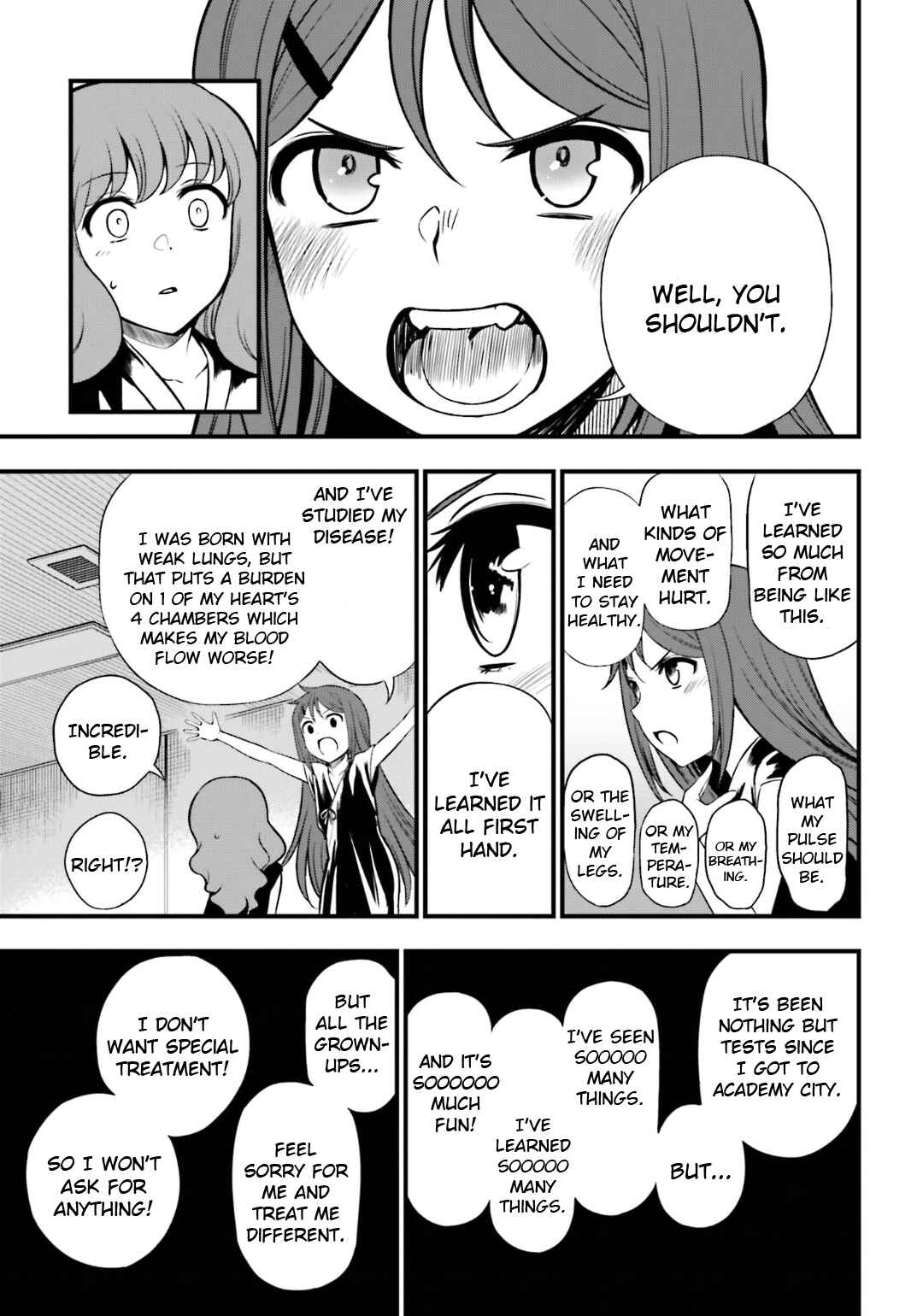 Page 11 Chapter 15.1 Toaru Kagaku no Railgun Gaiden - Astral Buddy