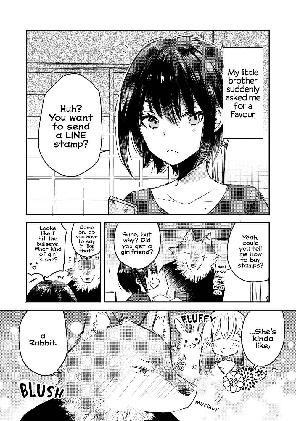 Page 6 Chapter Unknown_f1fe Ookami-kun Got a Girlfriend for the First Time