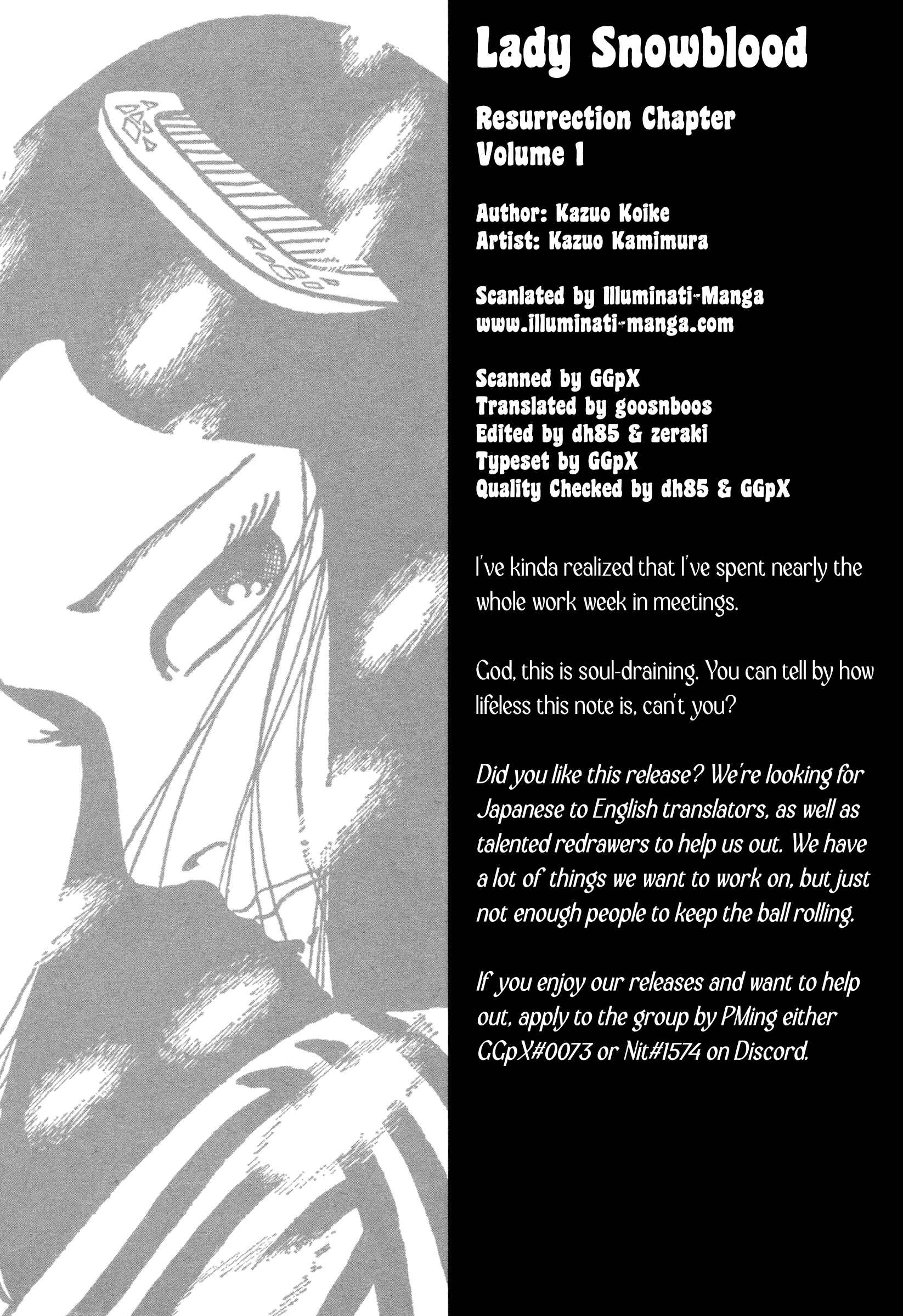 Page 17 Chapter 3 Lady Snowblood - Revival Arc