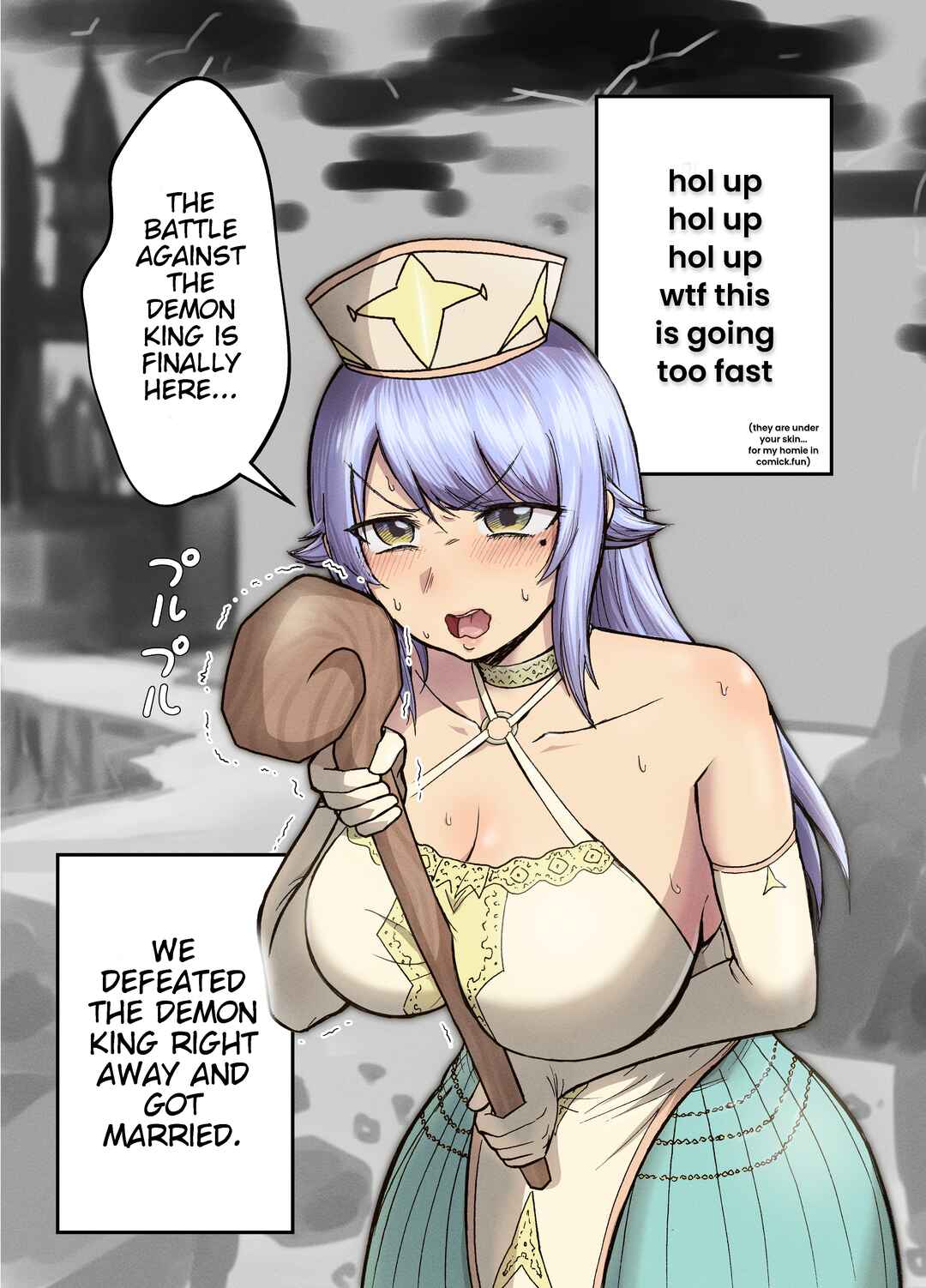 Page 1 Chapter 11 A Story About a Sage Whose Clothes Melt When She Uses Healing Magic