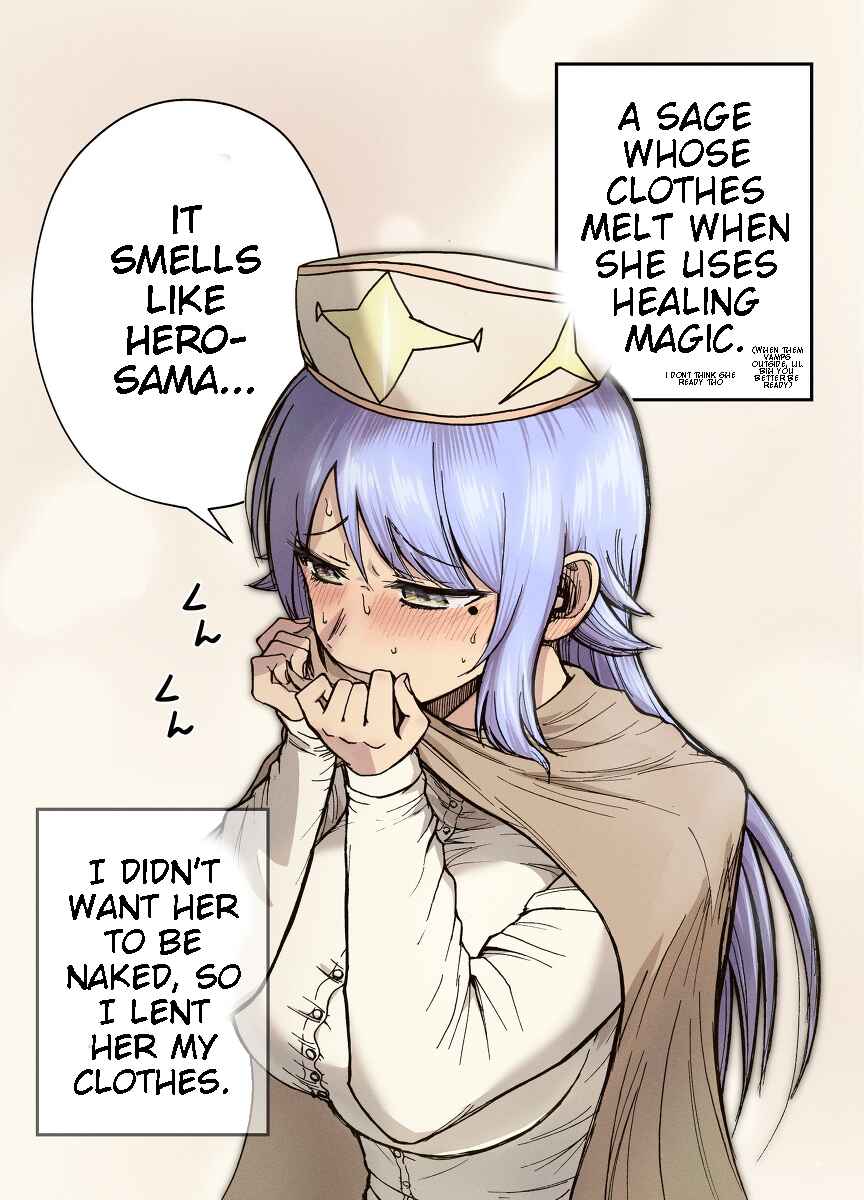 Page 1 Chapter 6 A Story About a Sage Whose Clothes Melt When She Uses Healing Magic