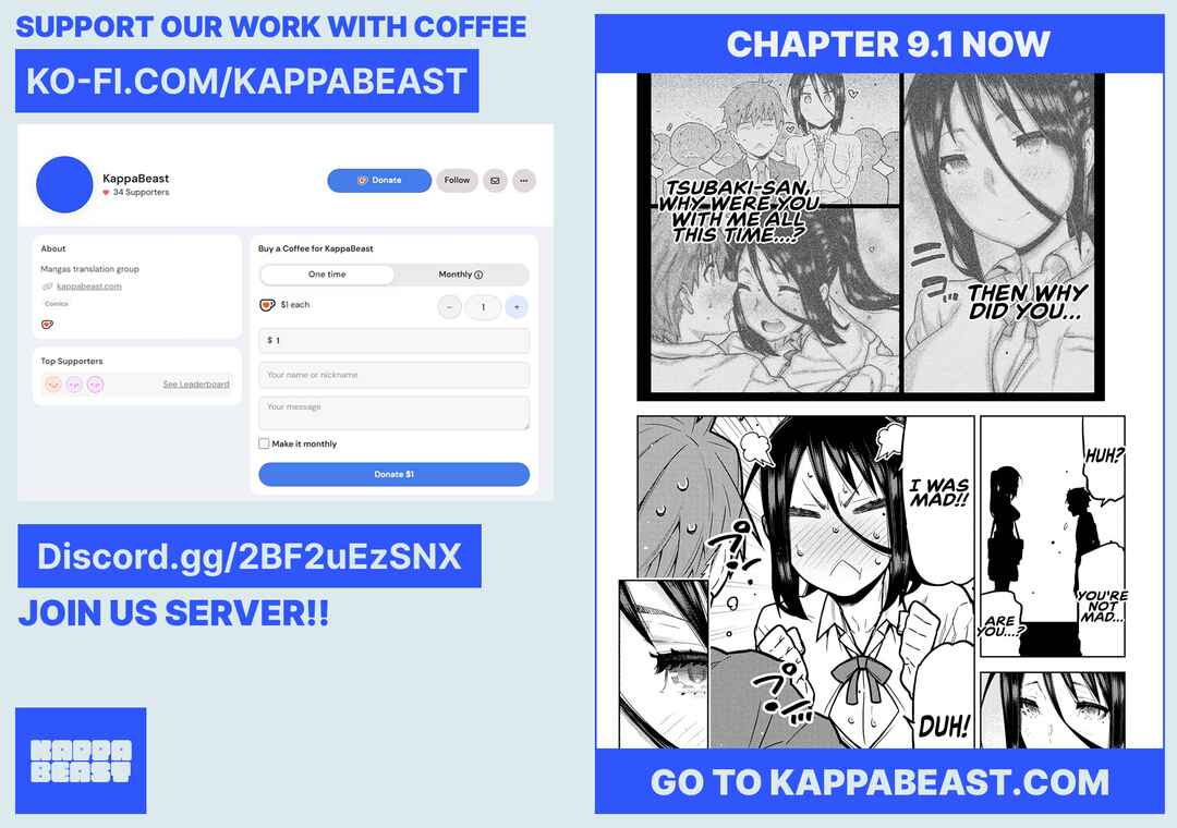 Page 12 Chapter 8.2 Nigasanai yo? Fukuroji-kun