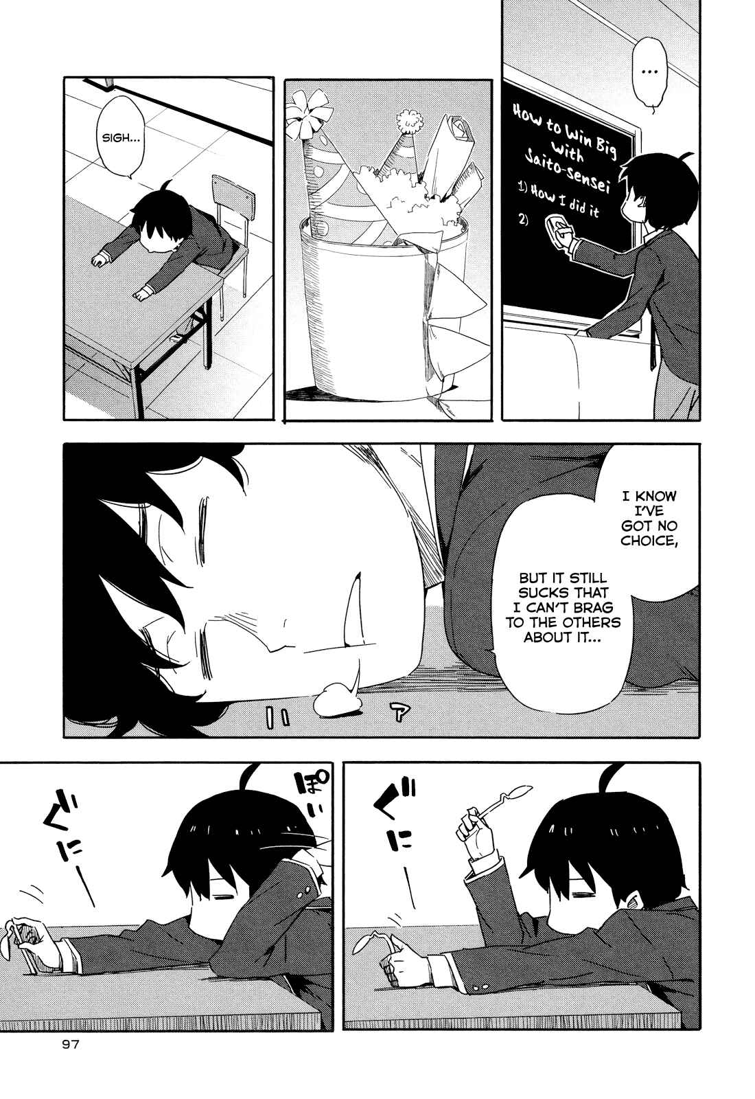 Page 9 Chapter 16 Saito-kun wa Esper Rashii