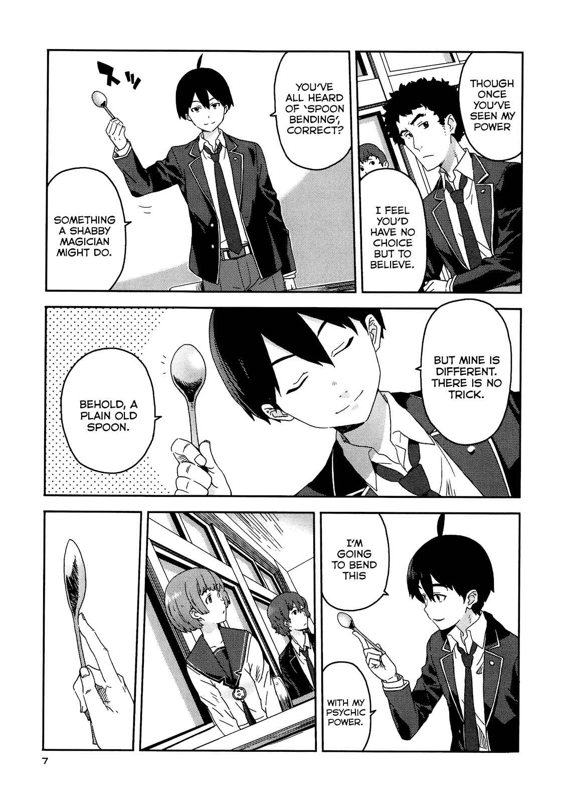 Page 8 Chapter 1 Saito-kun wa Esper Rashii