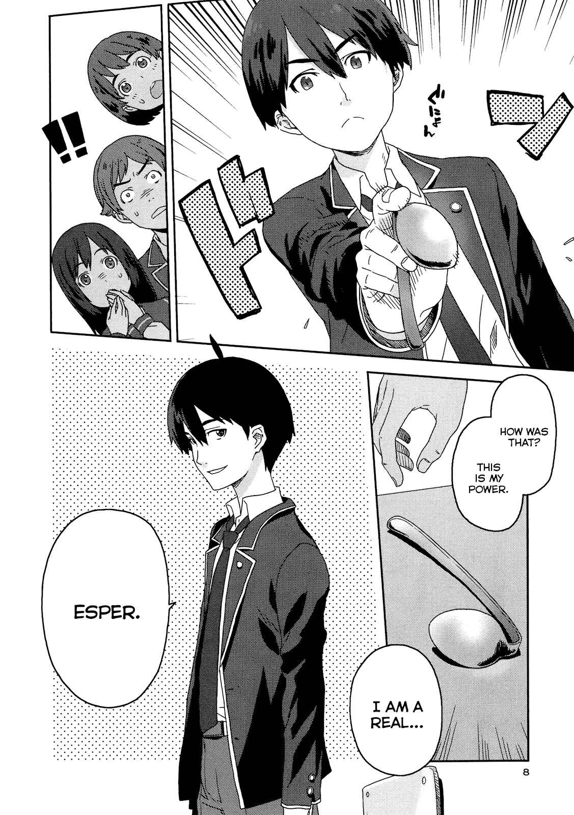 Page 9 Chapter 1 Saito-kun wa Esper Rashii