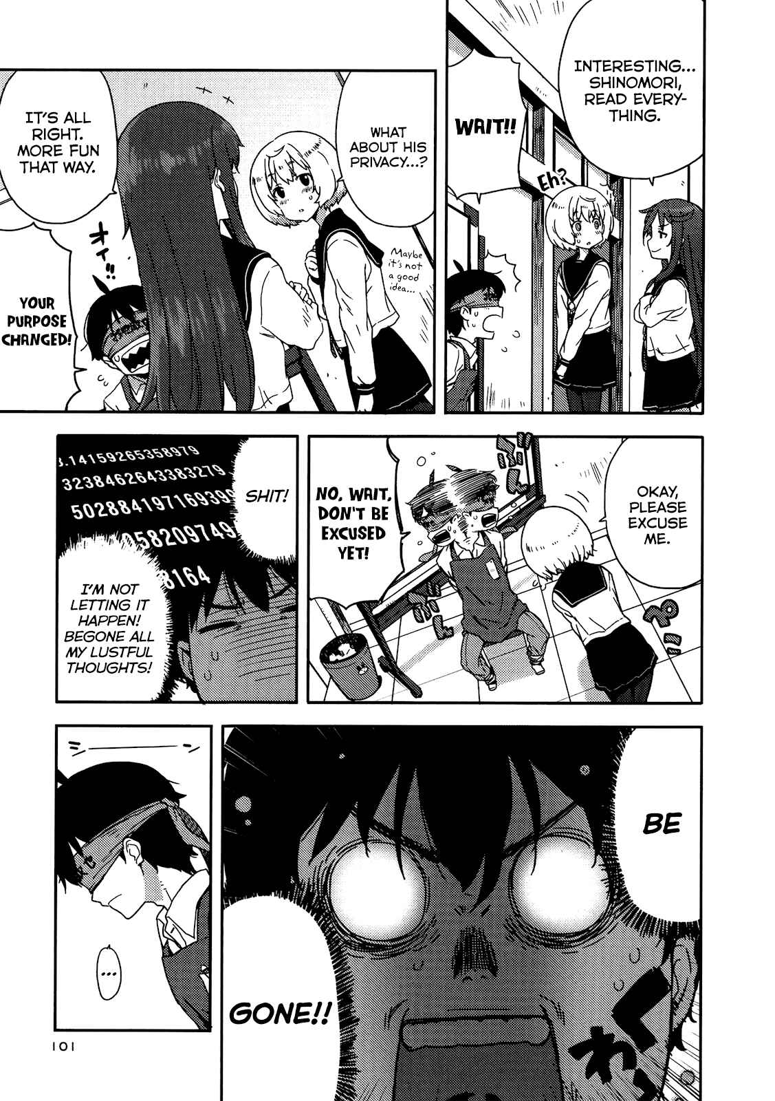 Page 11 Chapter 4 Saito-kun wa Esper Rashii