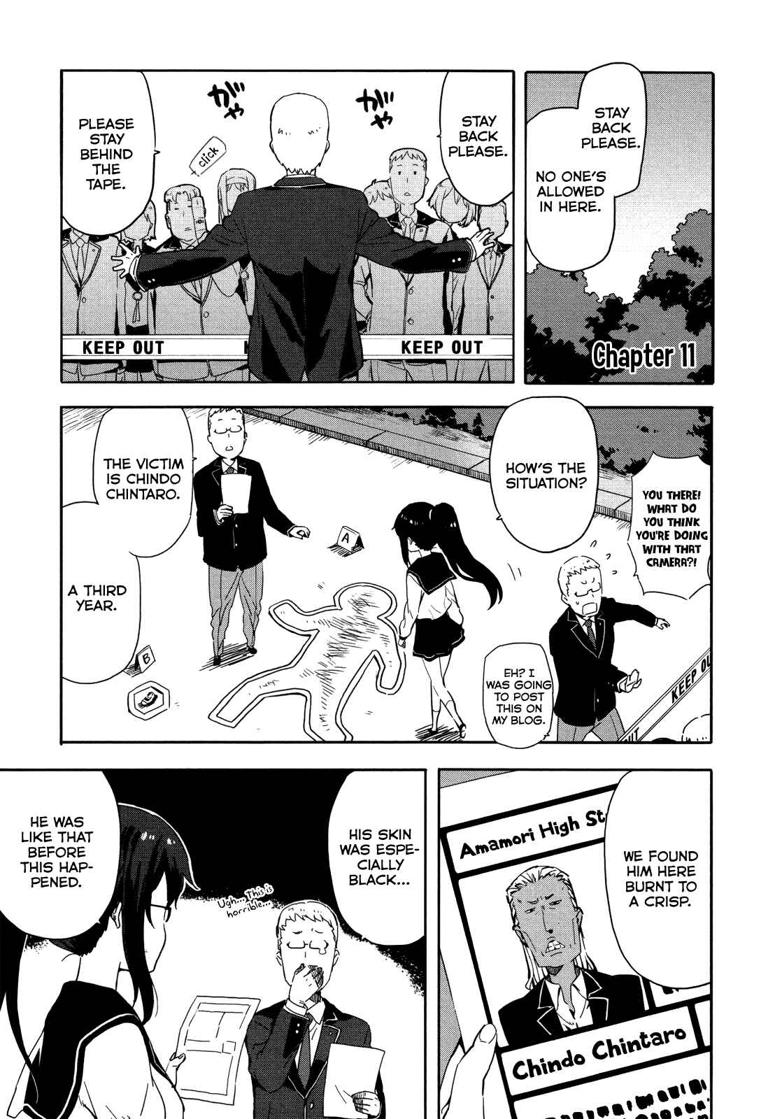 Page 1 Chapter 11 Saito-kun wa Esper Rashii