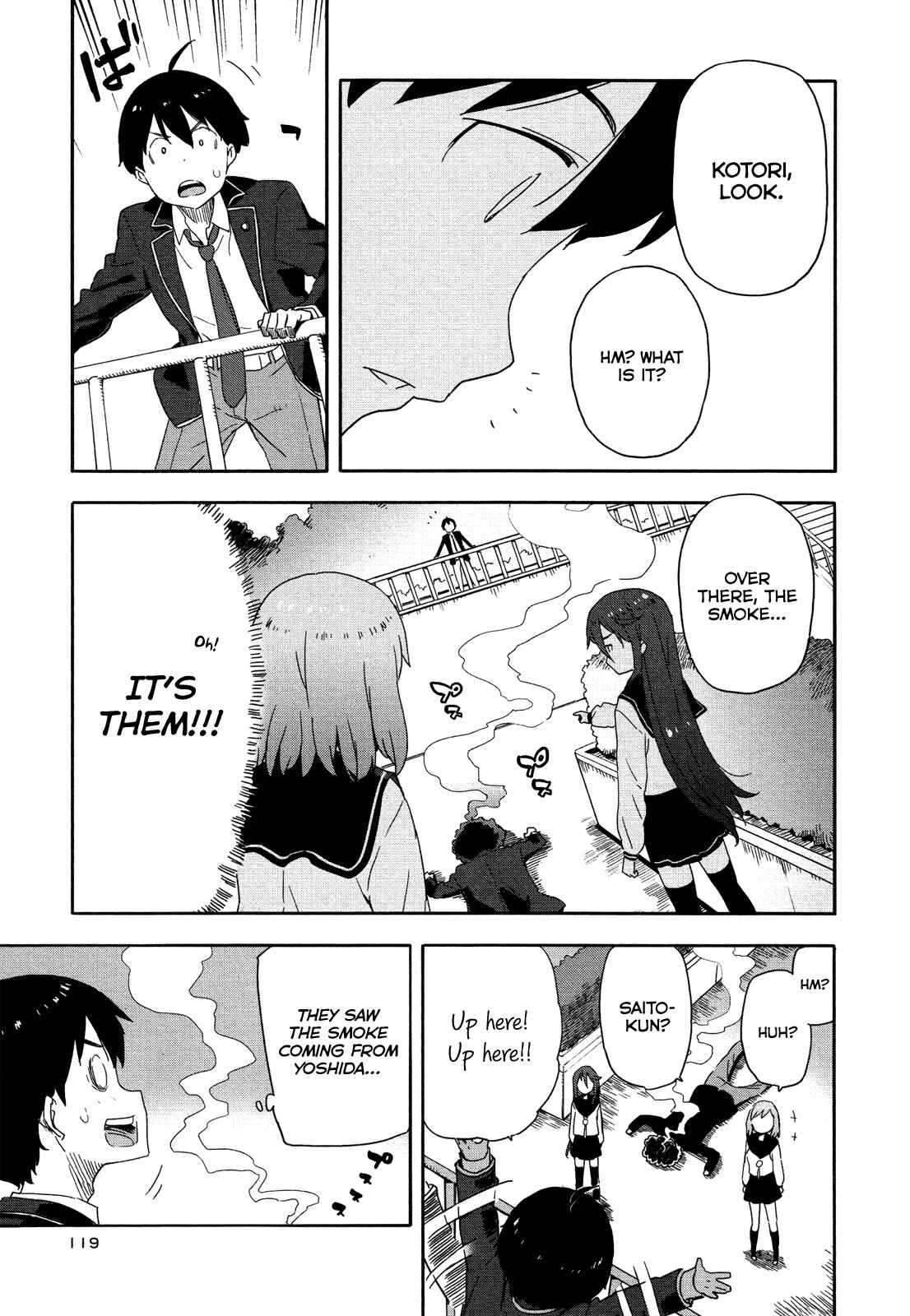 Page 13 Chapter 11 Saito-kun wa Esper Rashii
