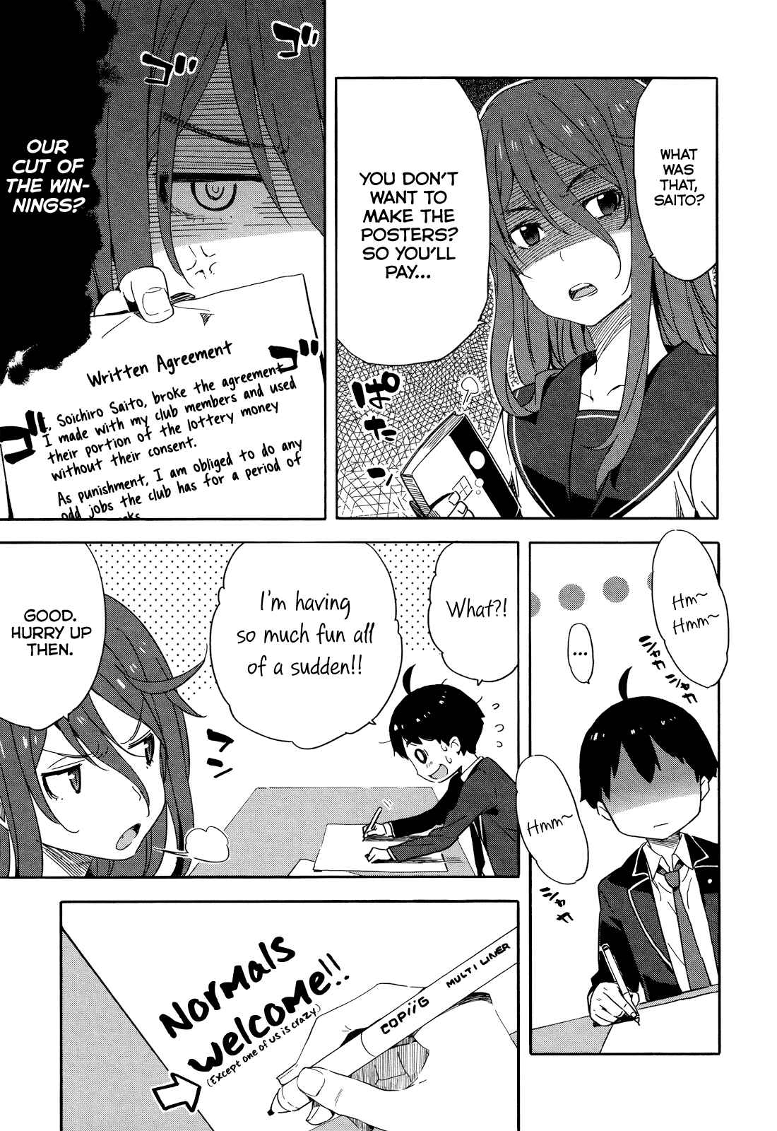 Page 3 Chapter 17 Saito-kun wa Esper Rashii