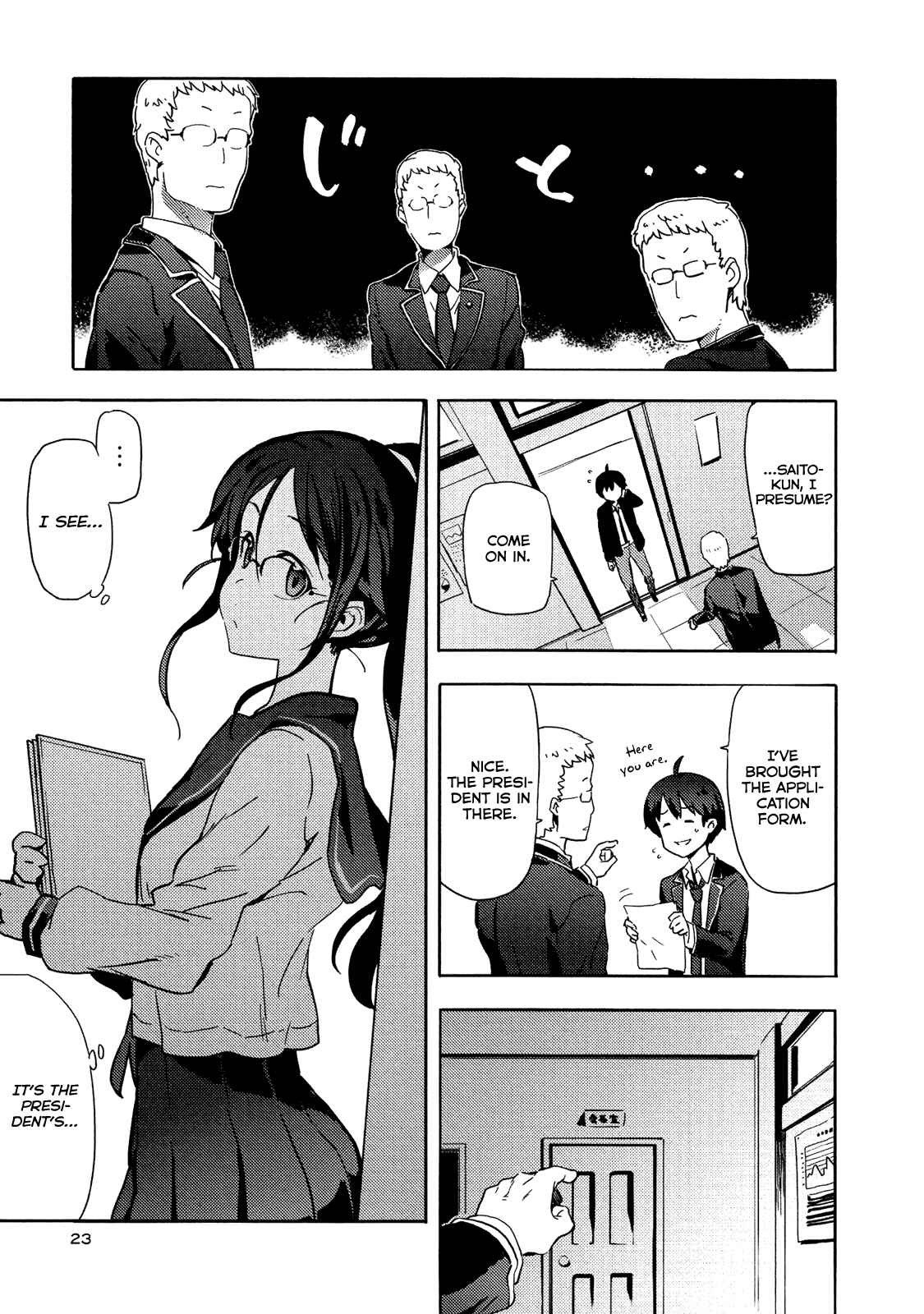 Page 26 Chapter 7 Saito-kun wa Esper Rashii
