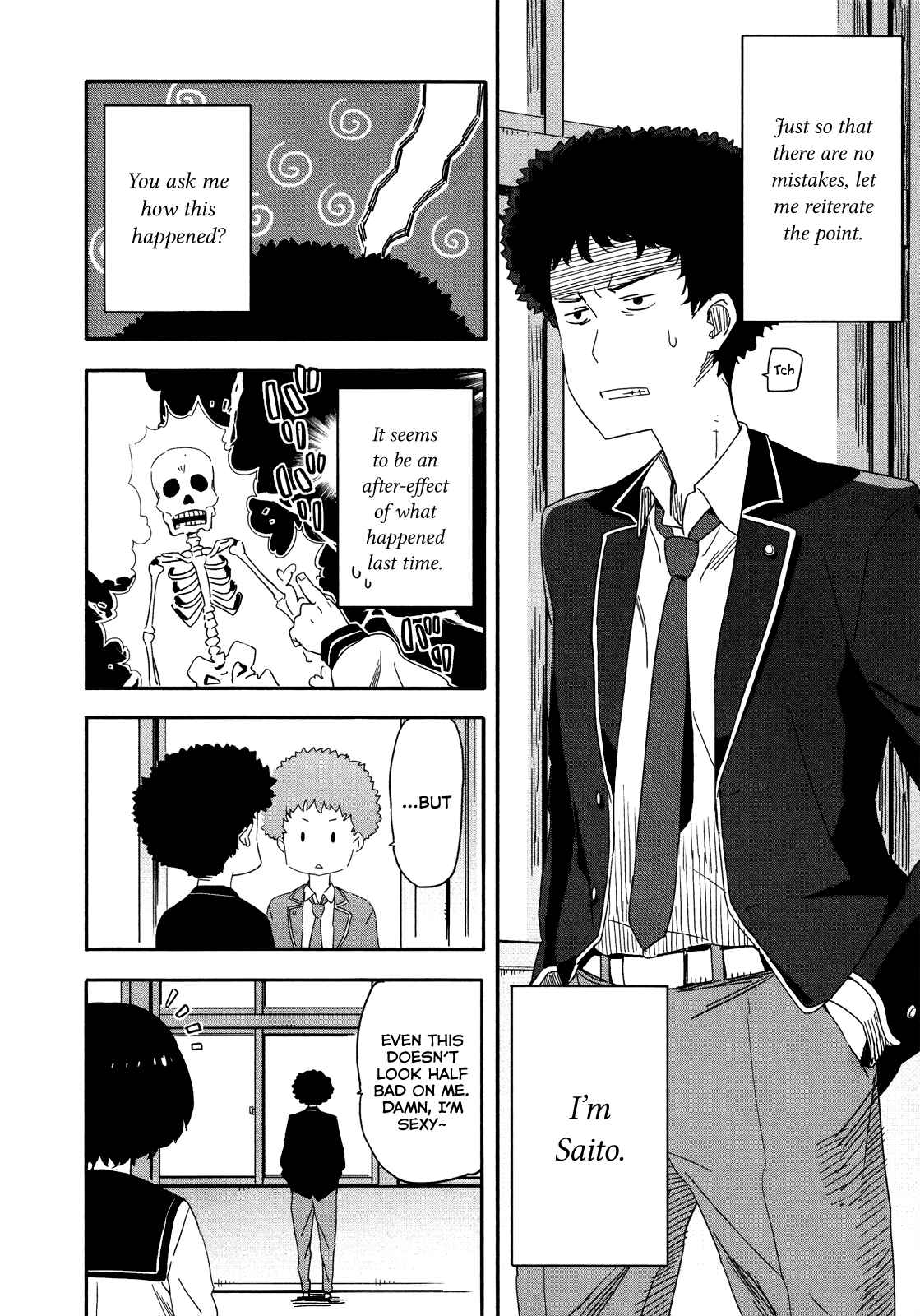 Page 4 Chapter 12 Saito-kun wa Esper Rashii