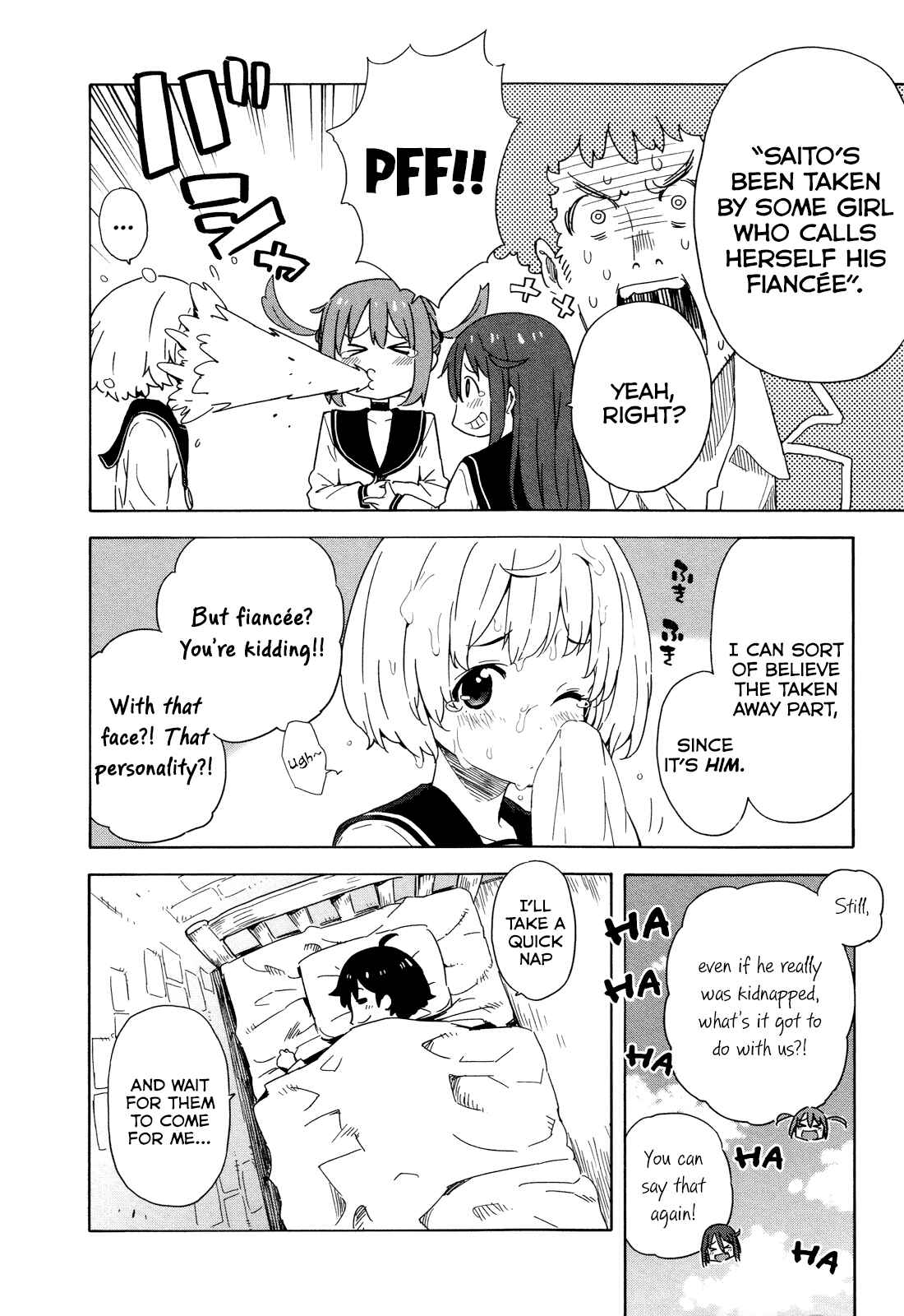 Page 18 Chapter 20 Saito-kun wa Esper Rashii