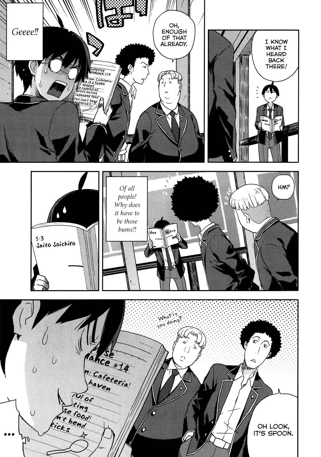 Page 21 Chapter 2 Saito-kun wa Esper Rashii