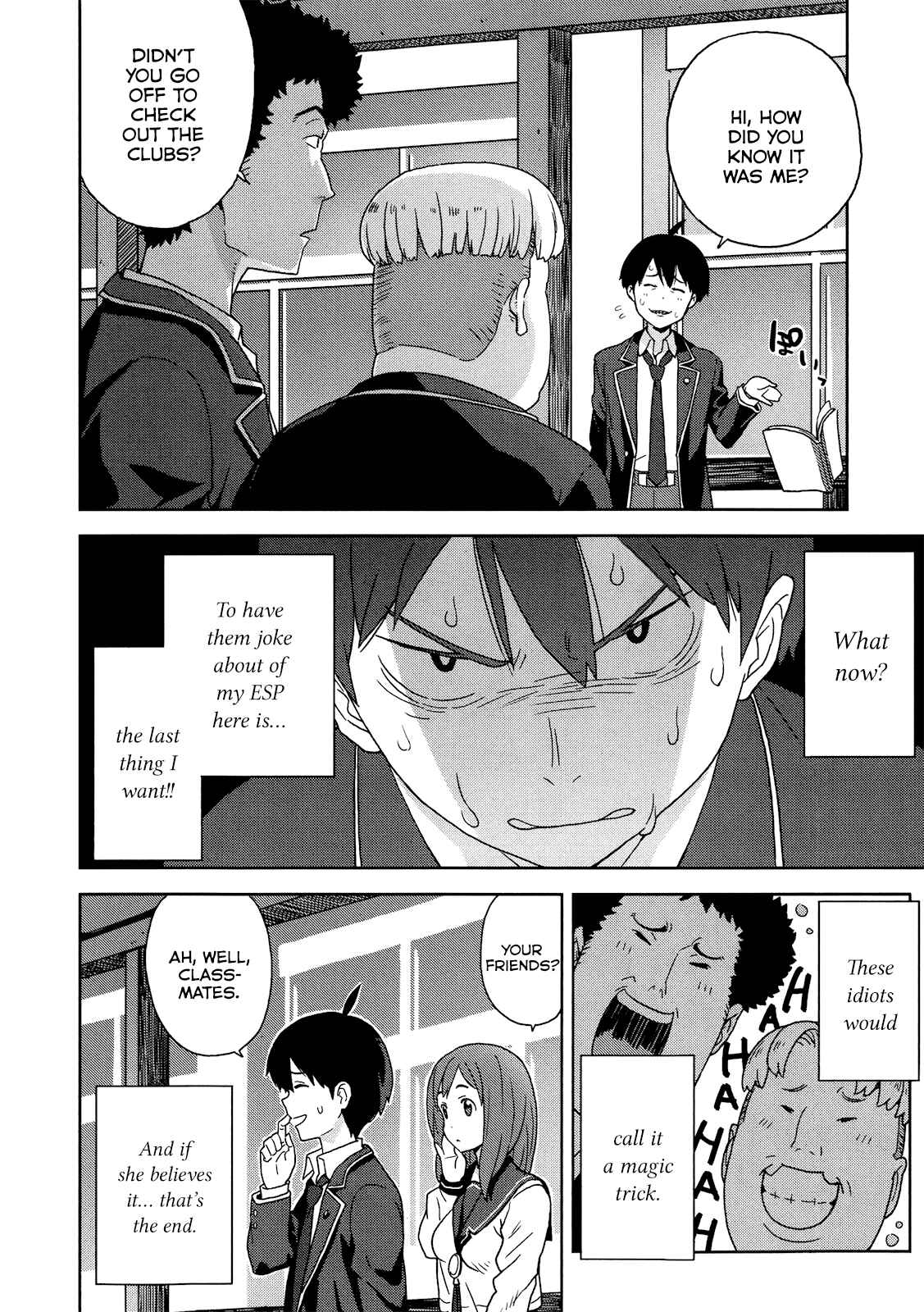 Page 22 Chapter 2 Saito-kun wa Esper Rashii