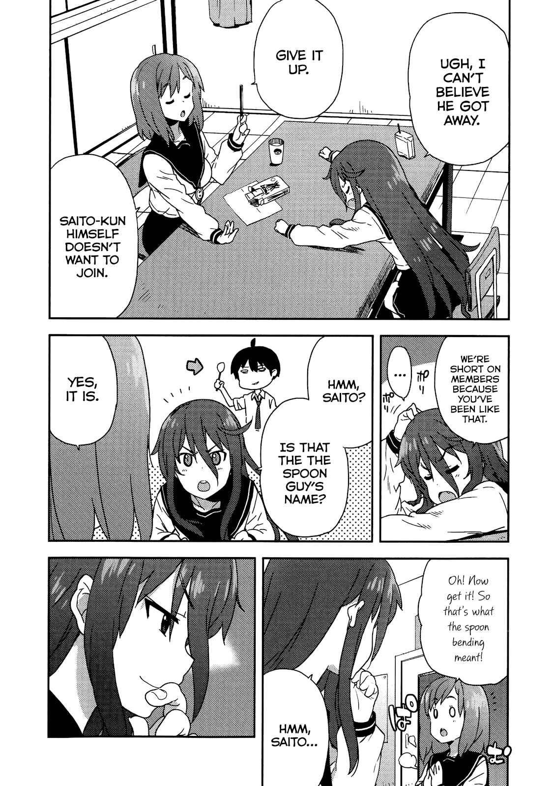 Page 10 Chapter 5 Saito-kun wa Esper Rashii