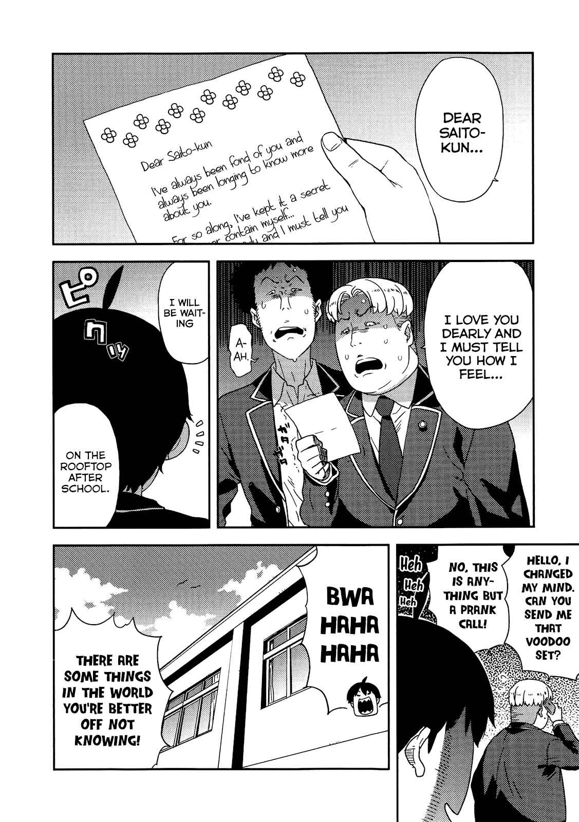 Page 4 Chapter 5 Saito-kun wa Esper Rashii