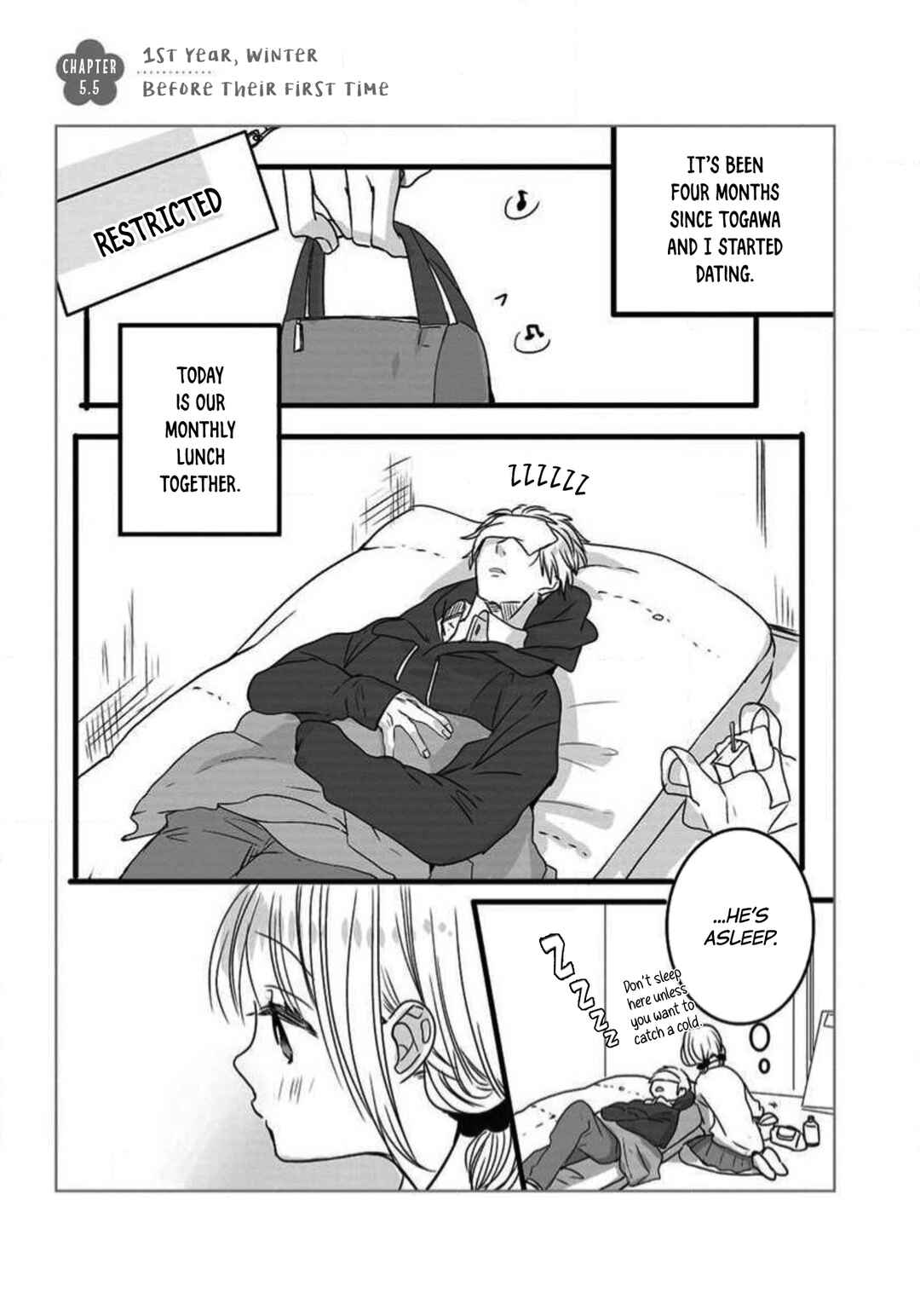 Page 1 Chapter 5.5 Im in a Secret Relationship
