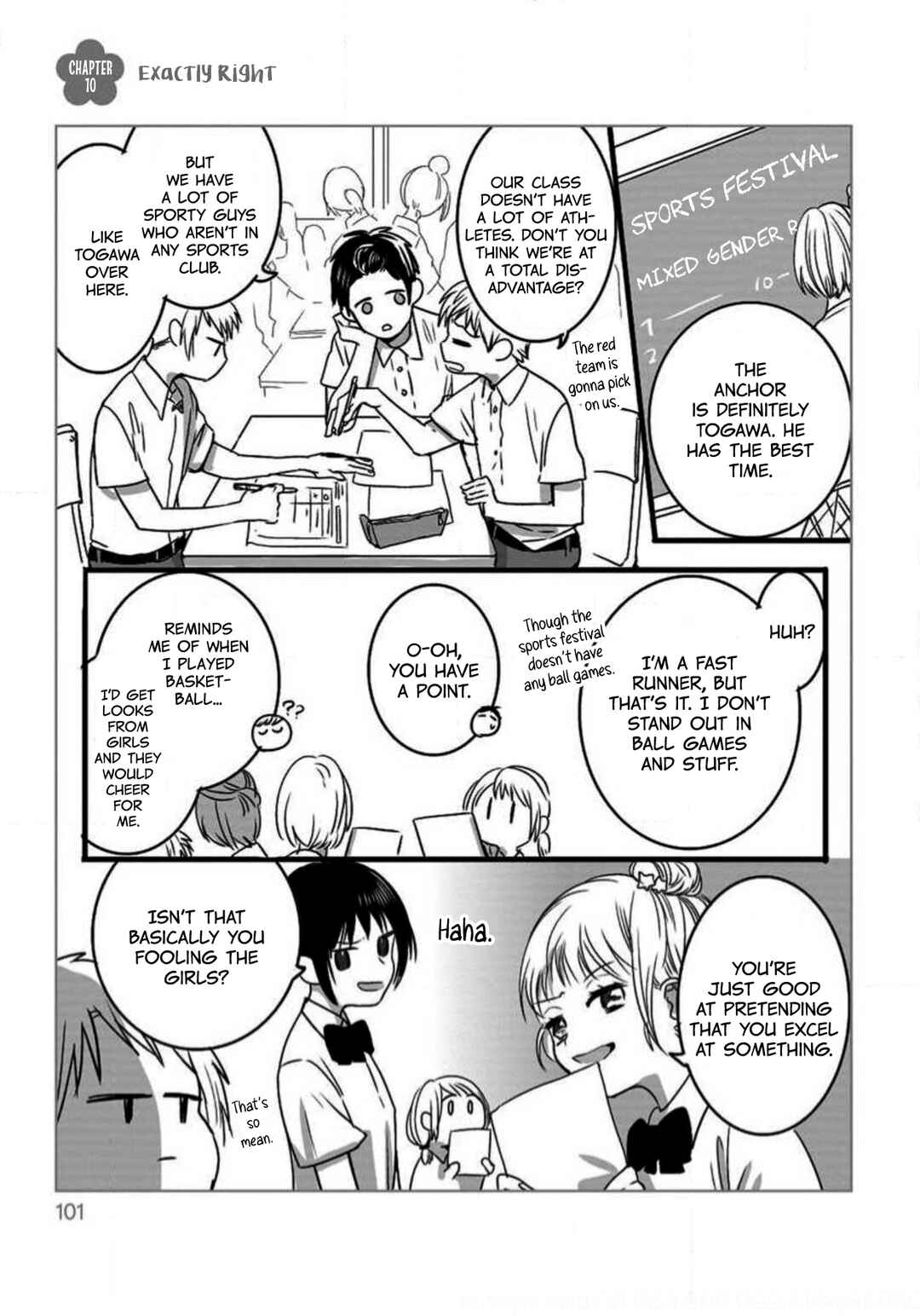 Page 1 Chapter 10 Im in a Secret Relationship