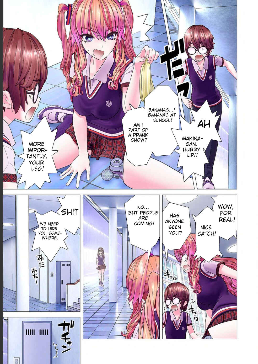 Page 3 Chapter 4 Kakushite! Makina-san!! (Official Colored)