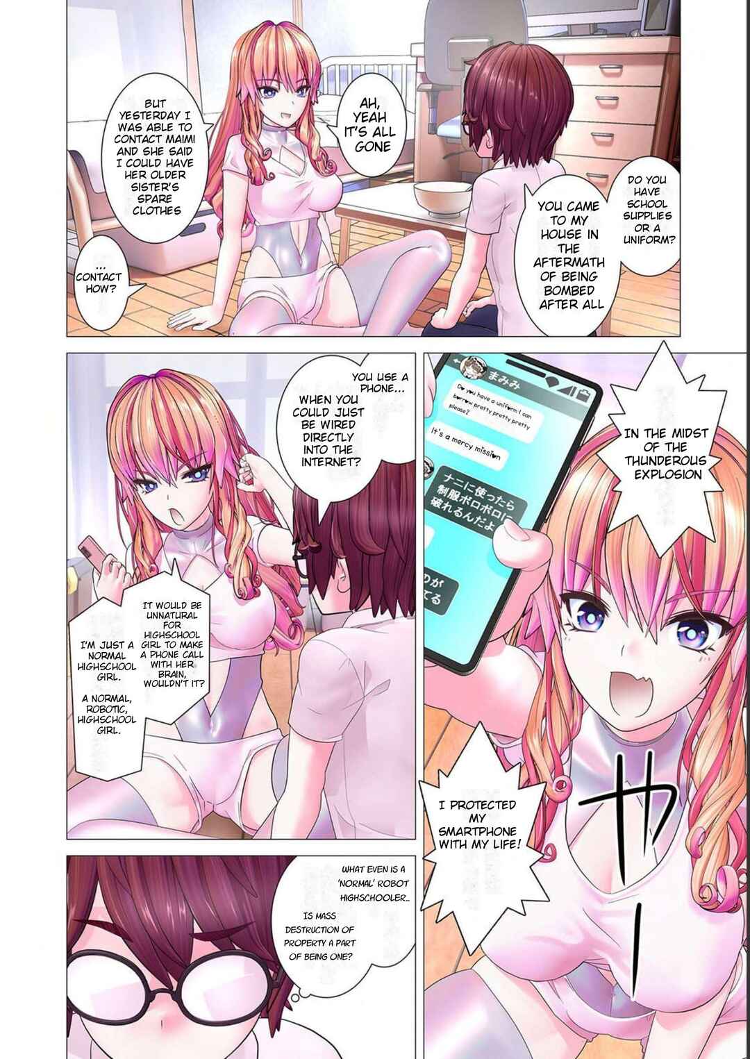Page 10 Chapter 3 Kakushite! Makina-san!! (Official Colored)
