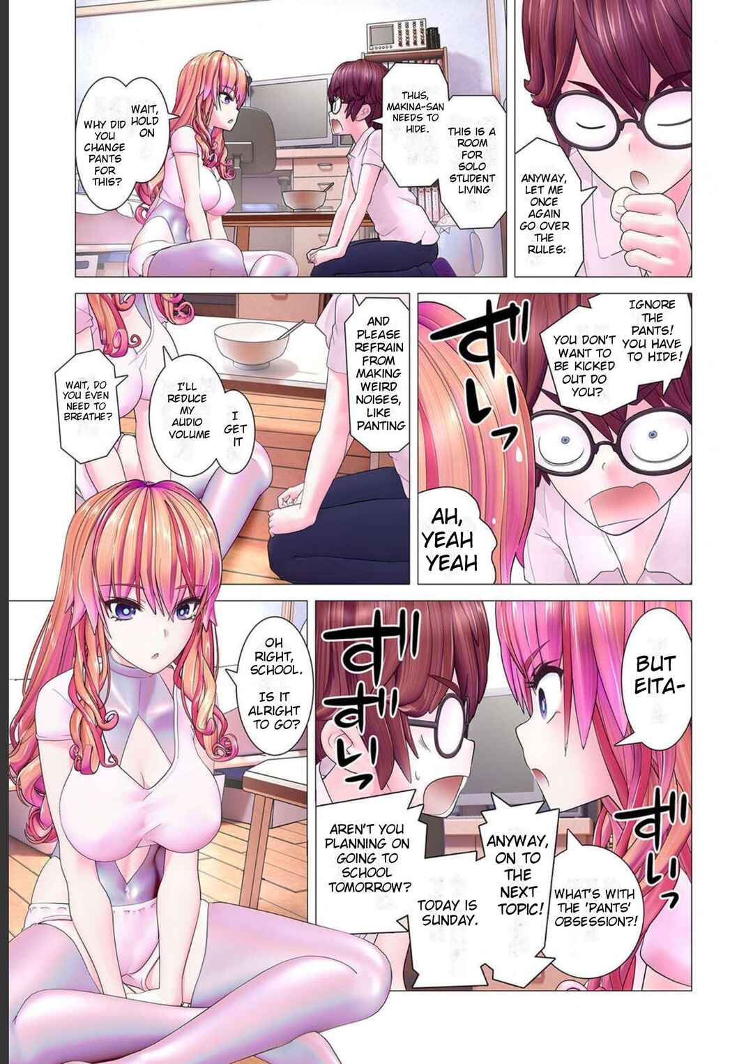 Page 9 Chapter 3 Kakushite! Makina-san!! (Official Colored)