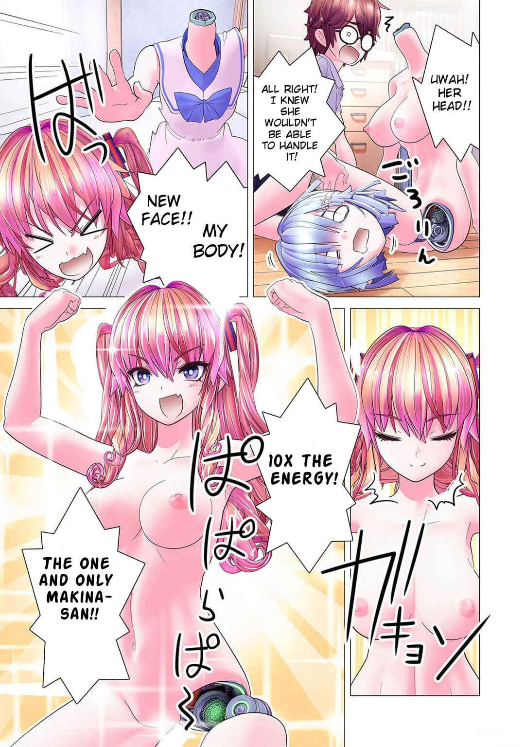 Page 21 Chapter 7 Kakushite! Makina-san!! (Official Colored)