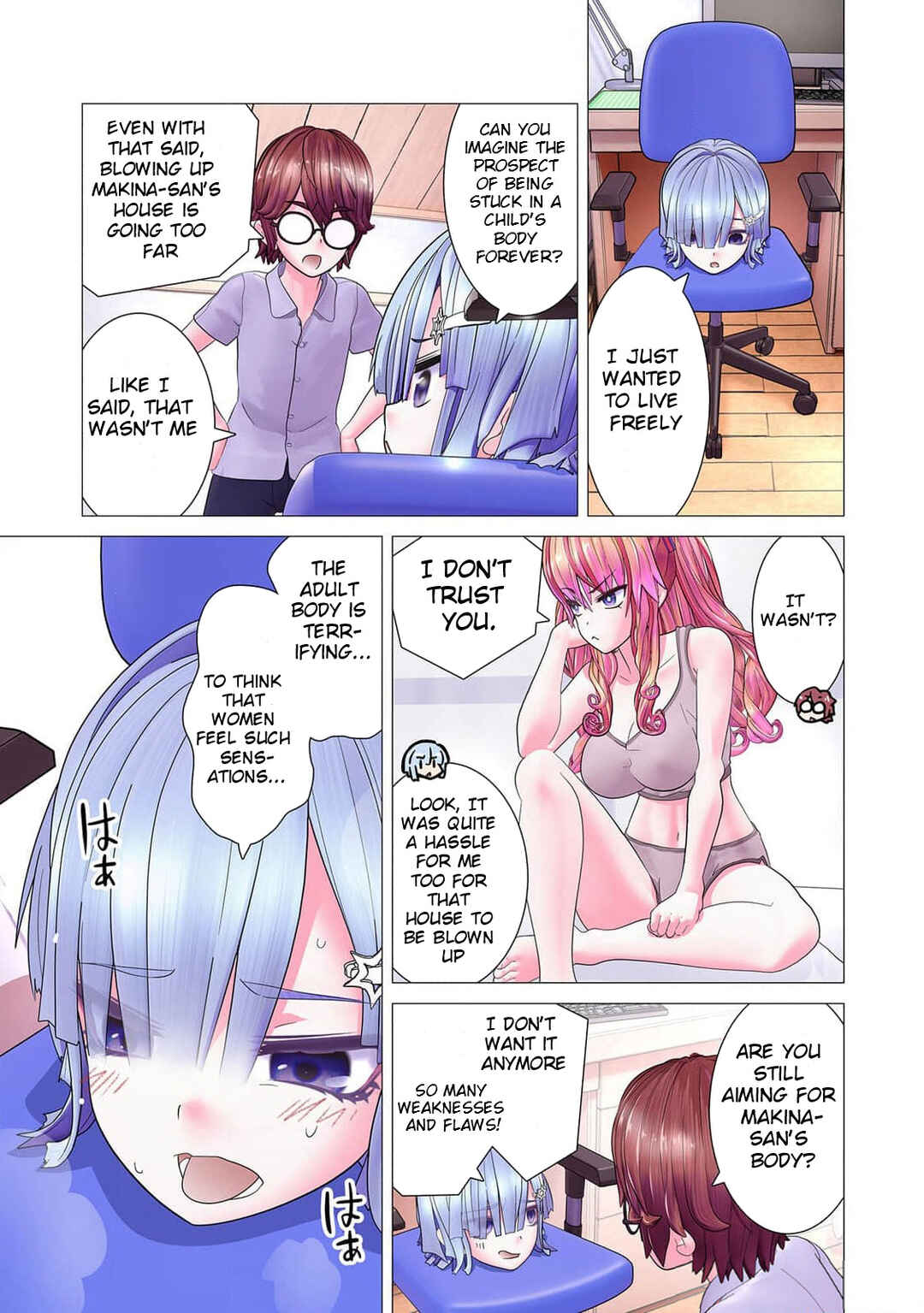 Page 23 Chapter 7 Kakushite! Makina-san!! (Official Colored)