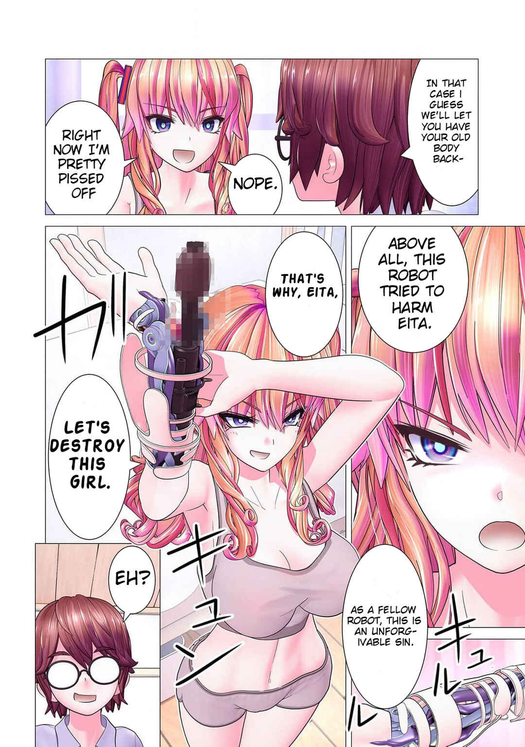 Page 24 Chapter 7 Kakushite! Makina-san!! (Official Colored)