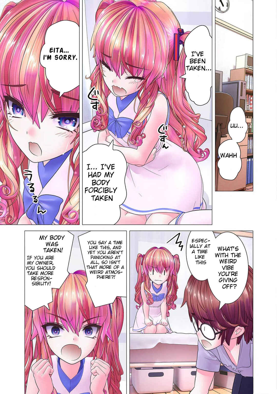 Page 3 Chapter 7 Kakushite! Makina-san!! (Official Colored)