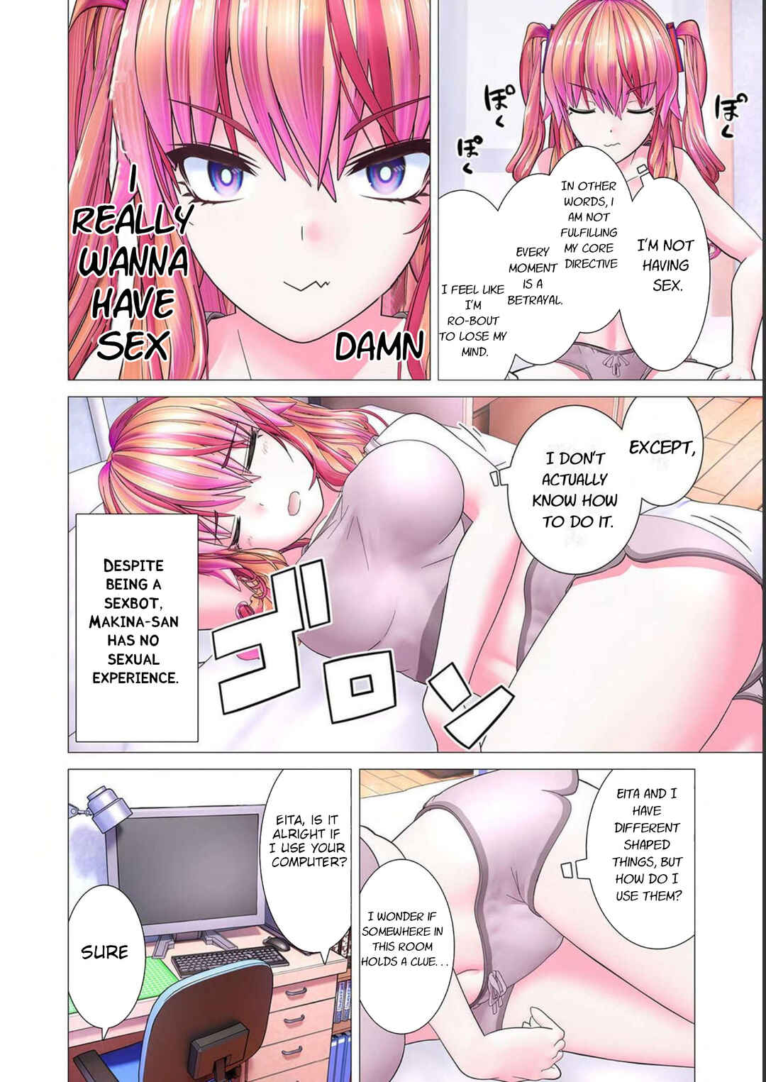 Page 10 Chapter 5.5 Kakushite! Makina-san!! (Official Colored)