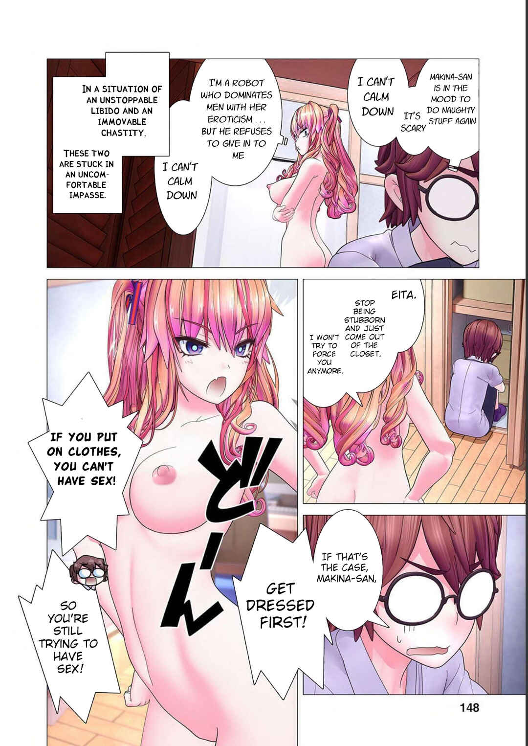 Page 6 Chapter 5.5 Kakushite! Makina-san!! (Official Colored)