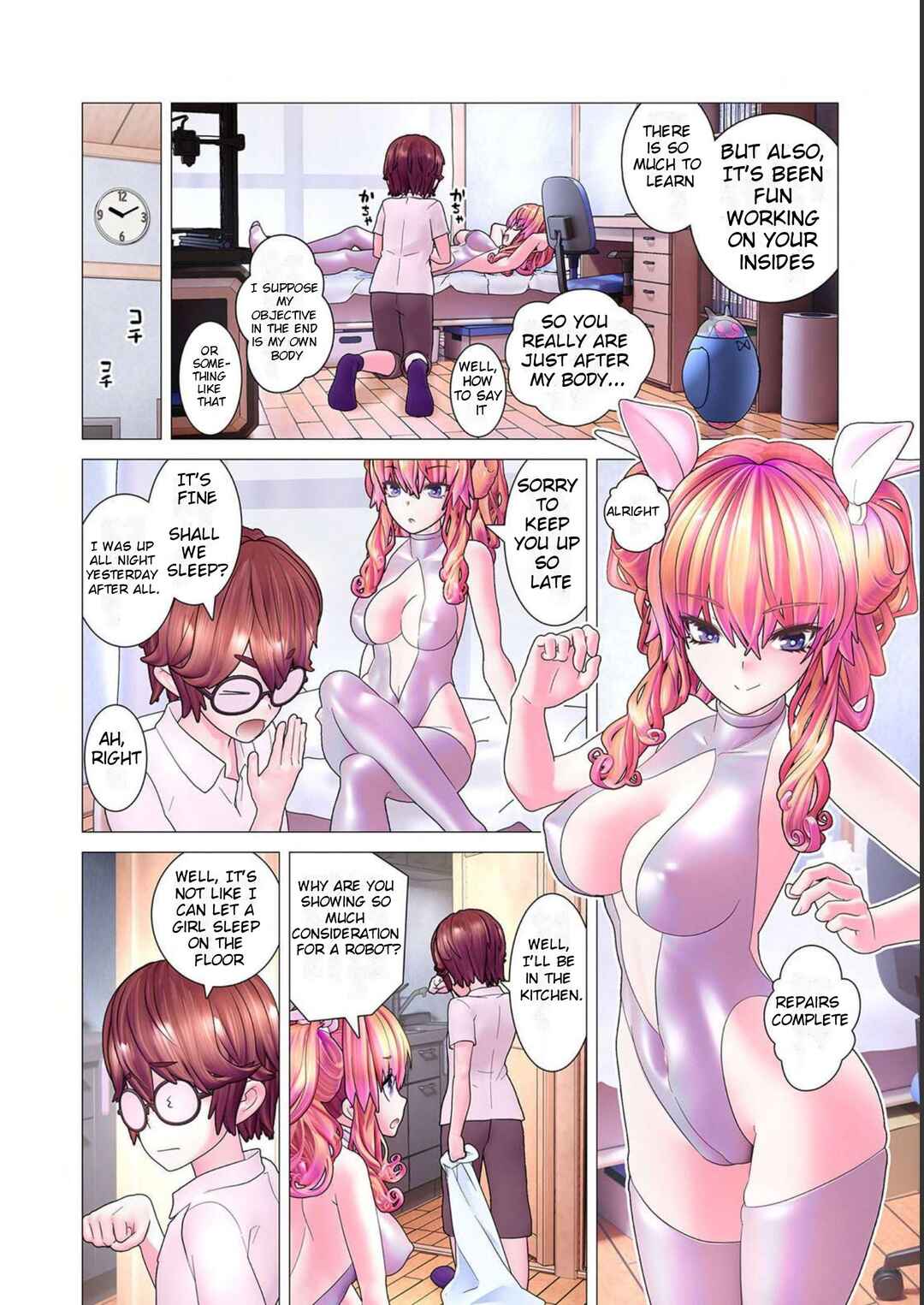Page 22 Chapter 2 Kakushite! Makina-san!! (Official Colored)