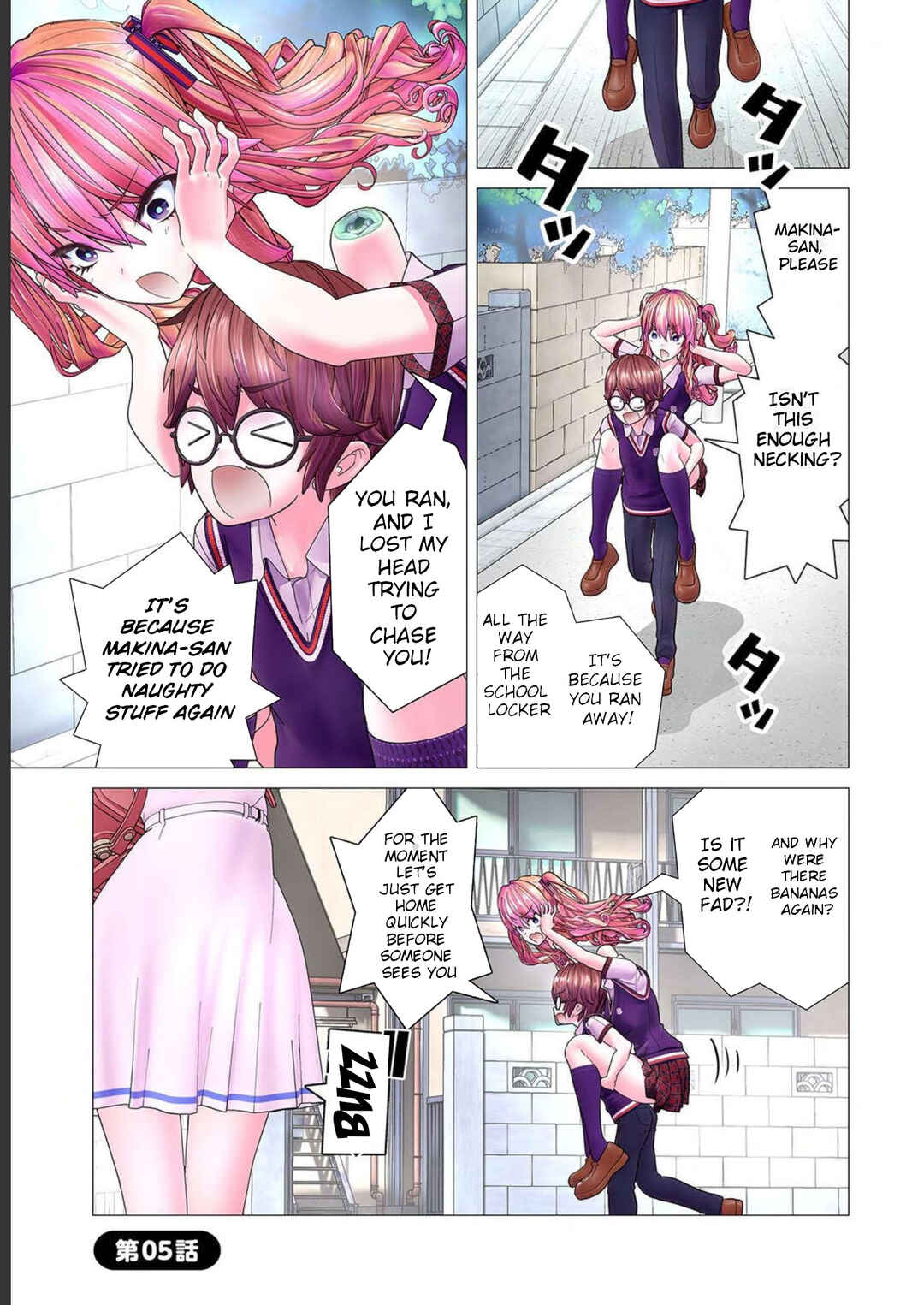 Page 1 Chapter 5 Kakushite! Makina-san!! (Official Colored)
