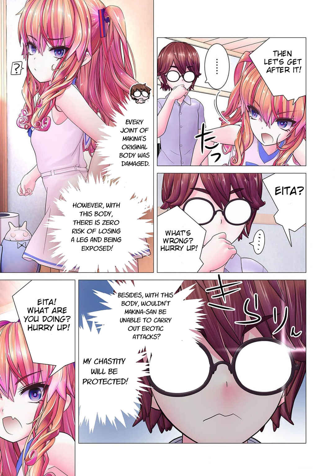 Page 13 Chapter 6 Kakushite! Makina-san!! (Official Colored)