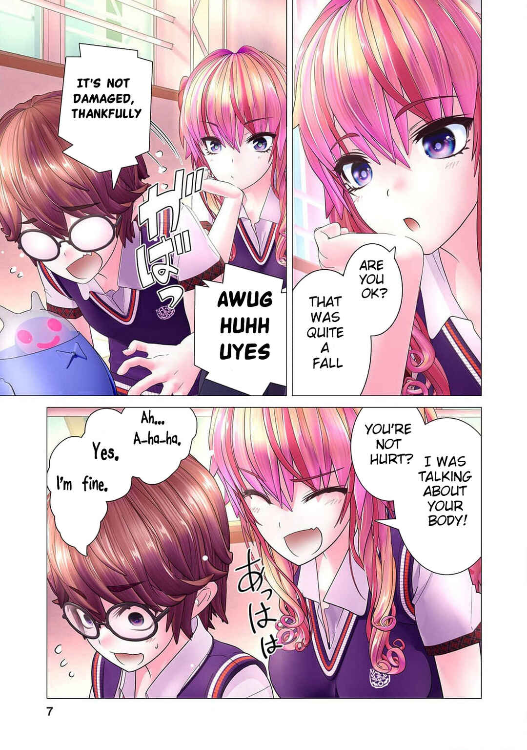 Page 3 Chapter 6 Kakushite! Makina-san!! (Official Colored)