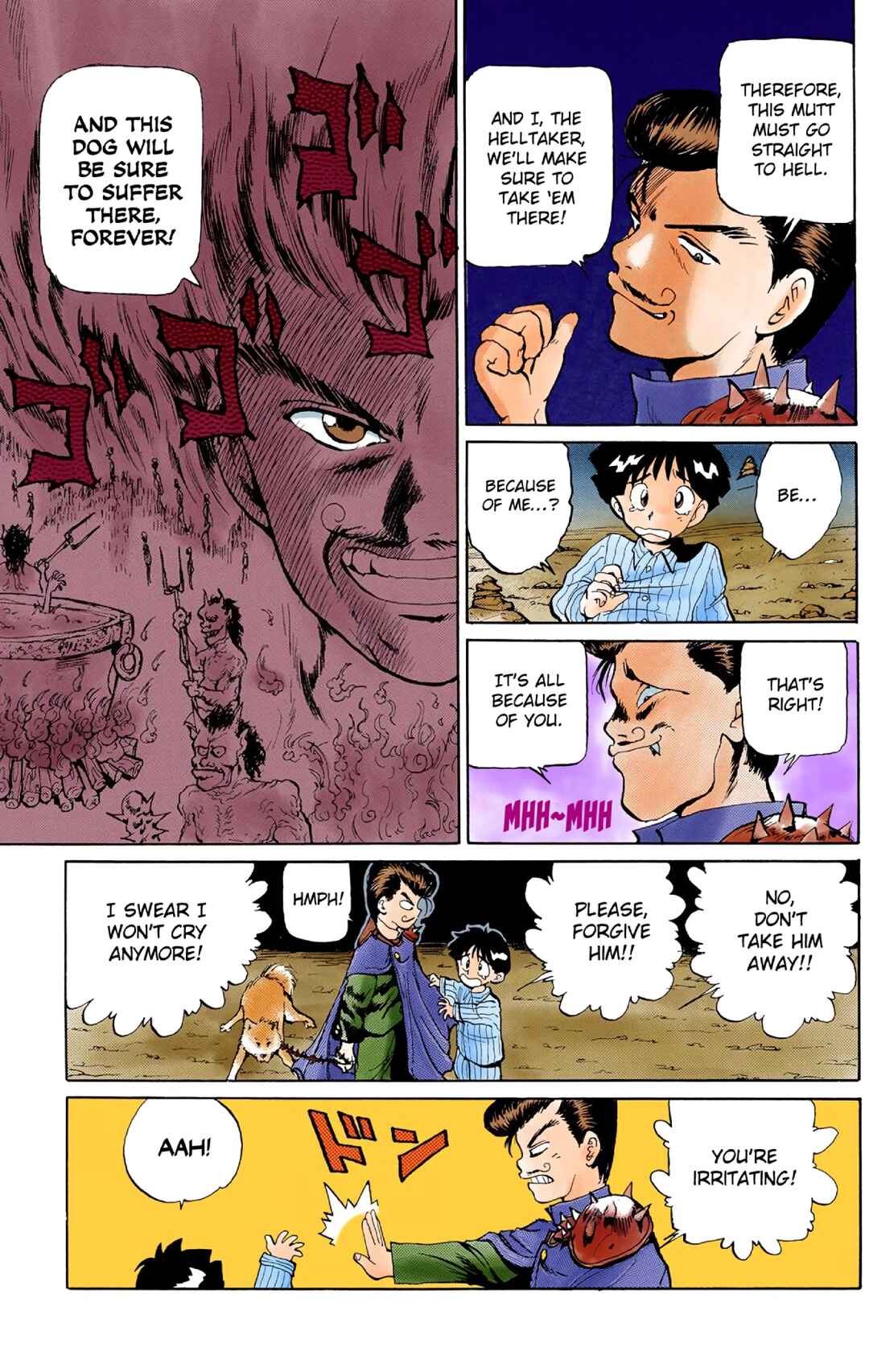 Page 10 Chapter 4 YuYu Hakusho (Official Colored)