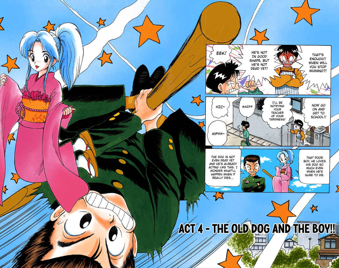 Page 2 Chapter 4 YuYu Hakusho (Official Colored)