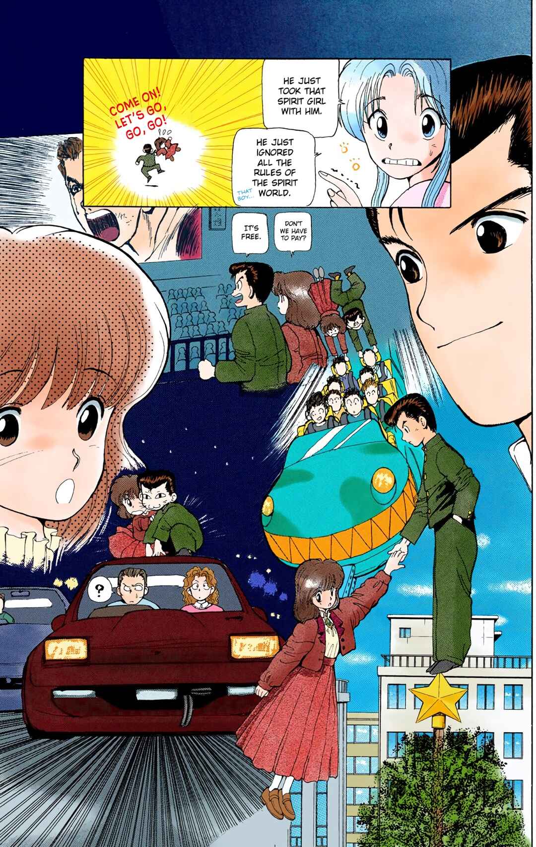 Page 11 Chapter 5 YuYu Hakusho (Official Colored)