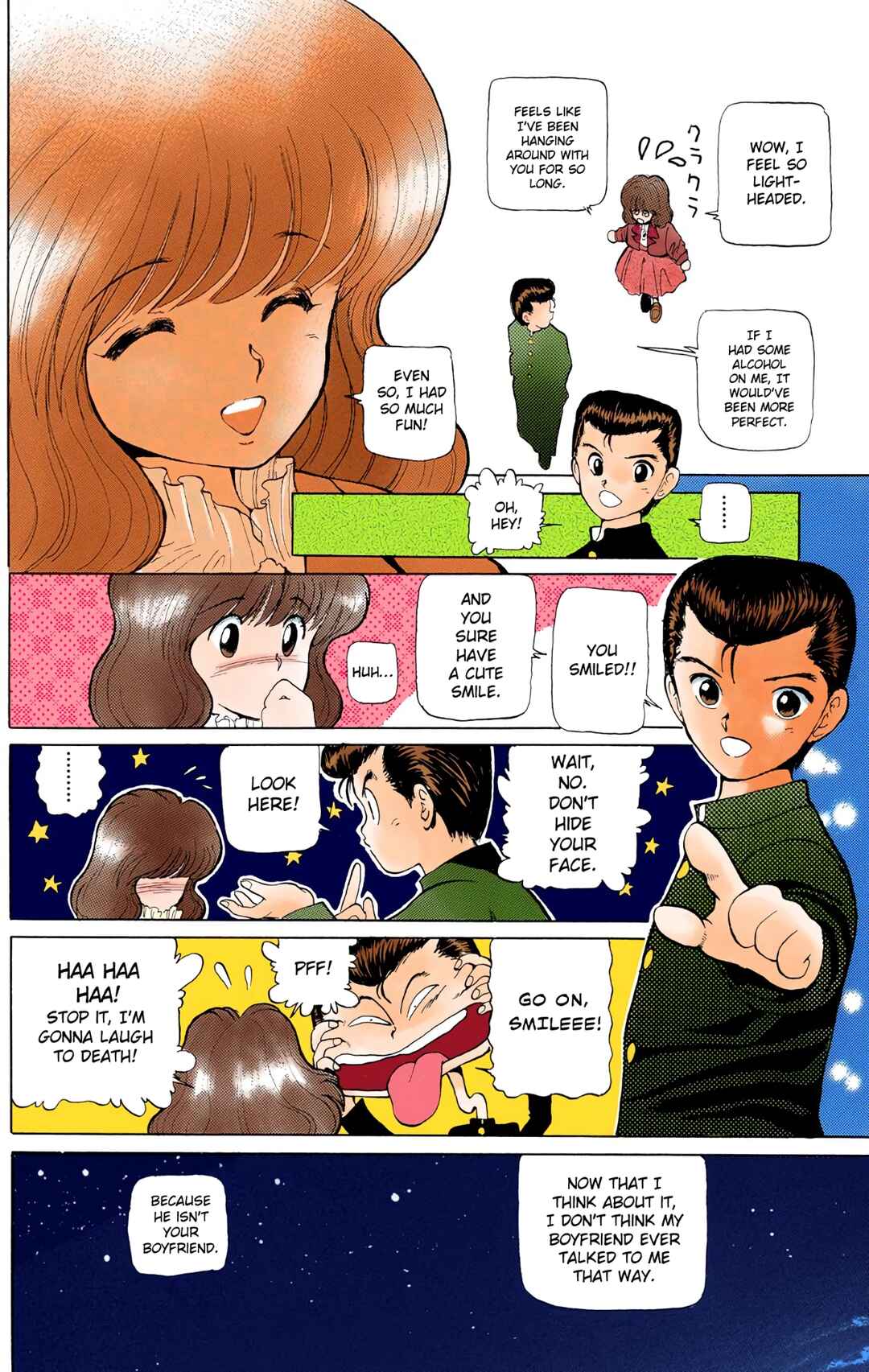 Page 12 Chapter 5 YuYu Hakusho (Official Colored)