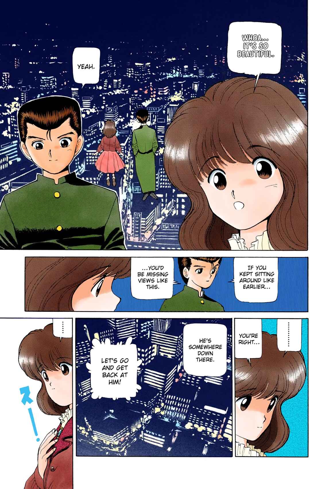 Page 13 Chapter 5 YuYu Hakusho (Official Colored)