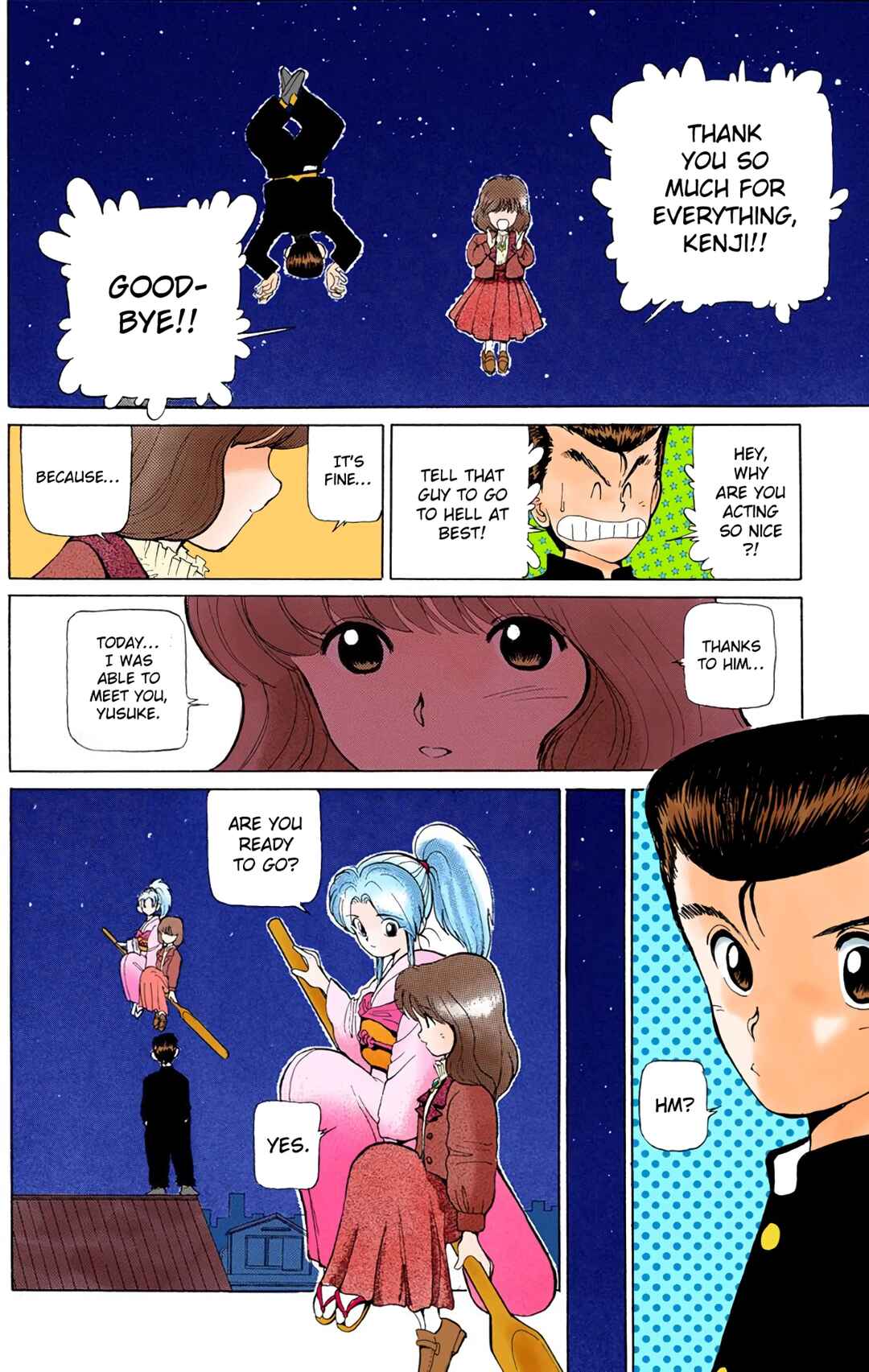 Page 14 Chapter 5 YuYu Hakusho (Official Colored)