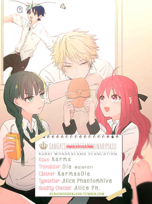 Page 1 Chapter 4 Sangatsu wa Ore-sama ni Narimasu