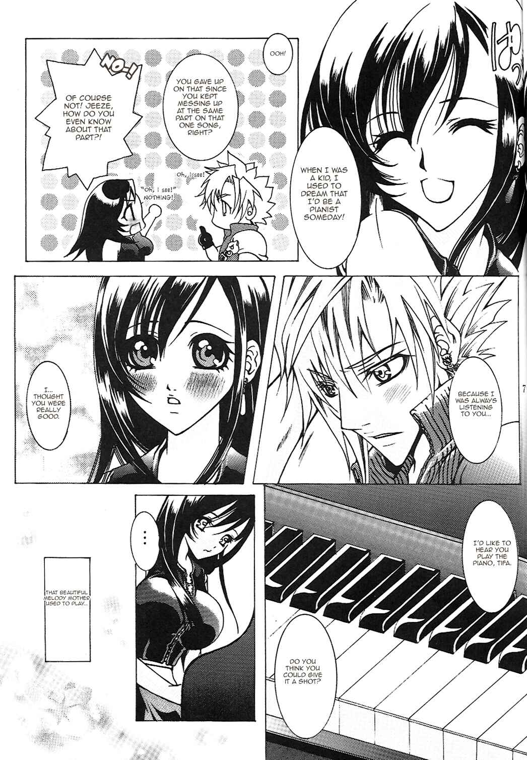 Page 7 Chapter Unknown_44c6 Final Fantasy VII - Love Monster (Doujinshi)
