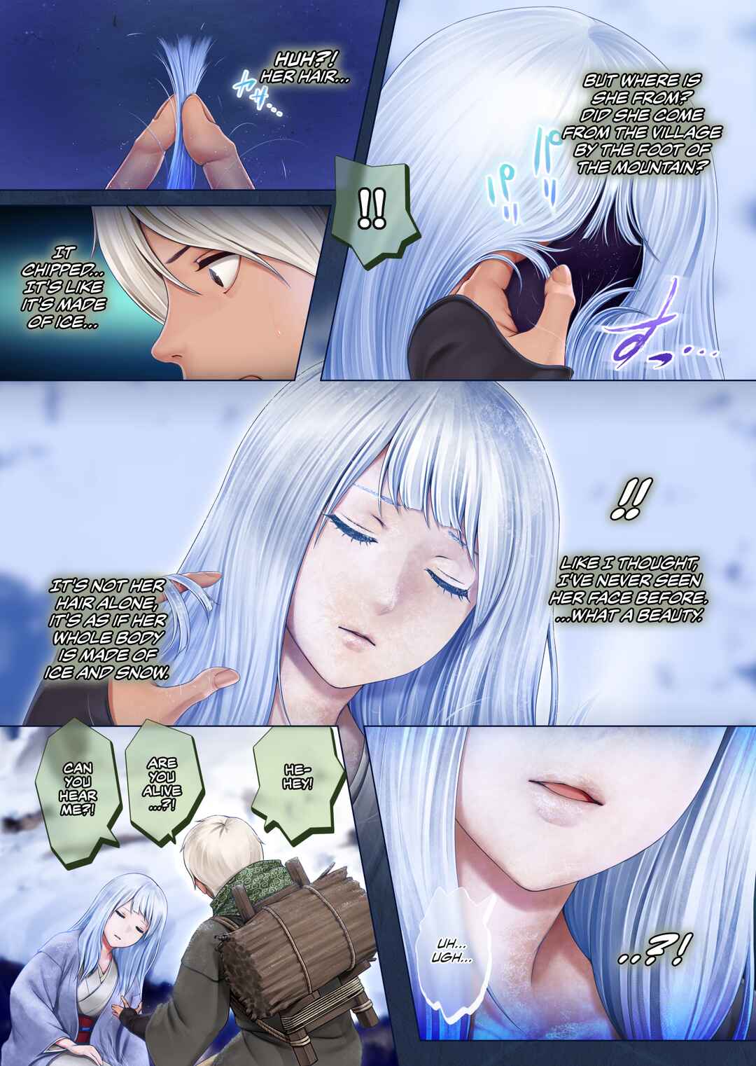 Page 4 Chapter Unknown_322e Yotogi no Yukionna Setsu ~Atatamenai to, Koorimasu~
