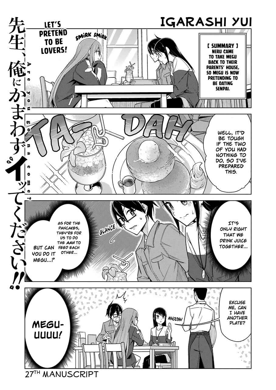 Page 1 Chapter 27 Sensei, Ore ni Kamawazu Itte Kudasai!!