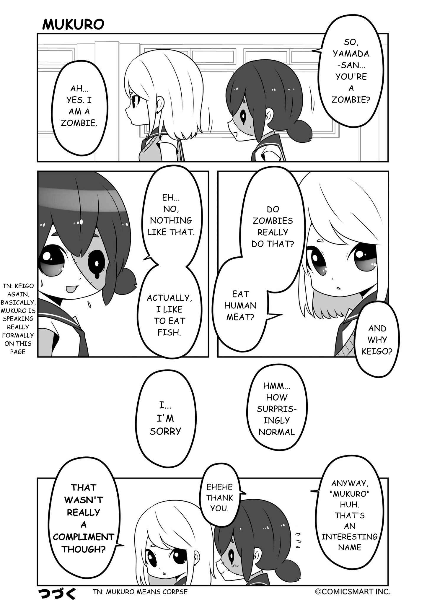 Page 4 Chapter 20 Zombie no Mukuro