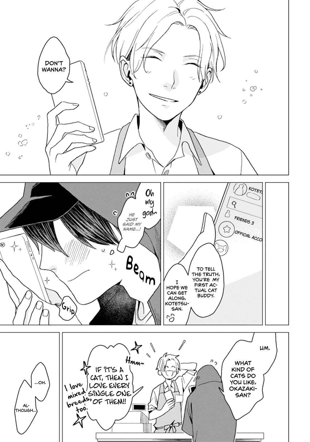 Page 7 Chapter 1 Koisuru Neko wa Naderaretai