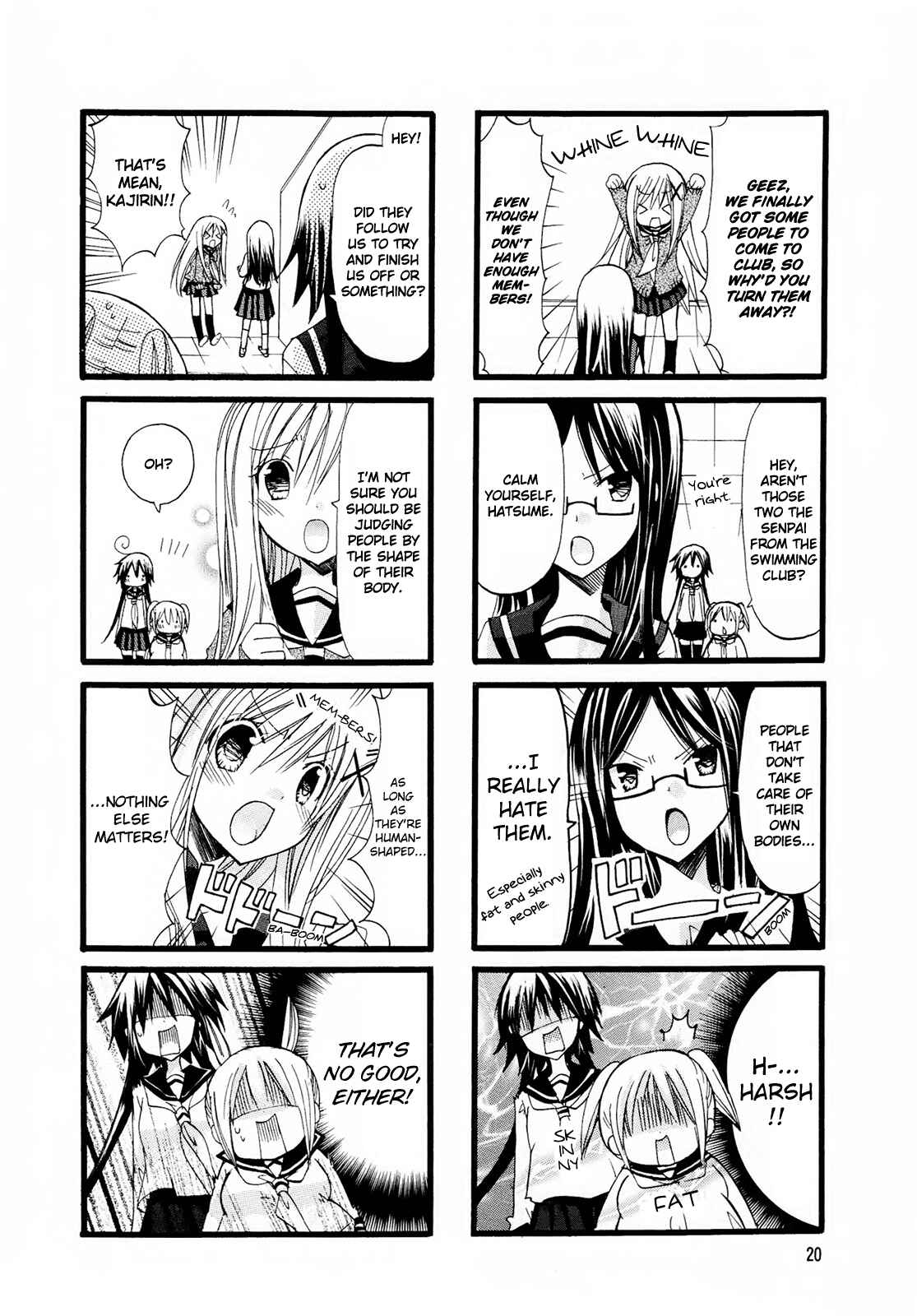 Page 2 Chapter 3 Chubby in the Swimming Club