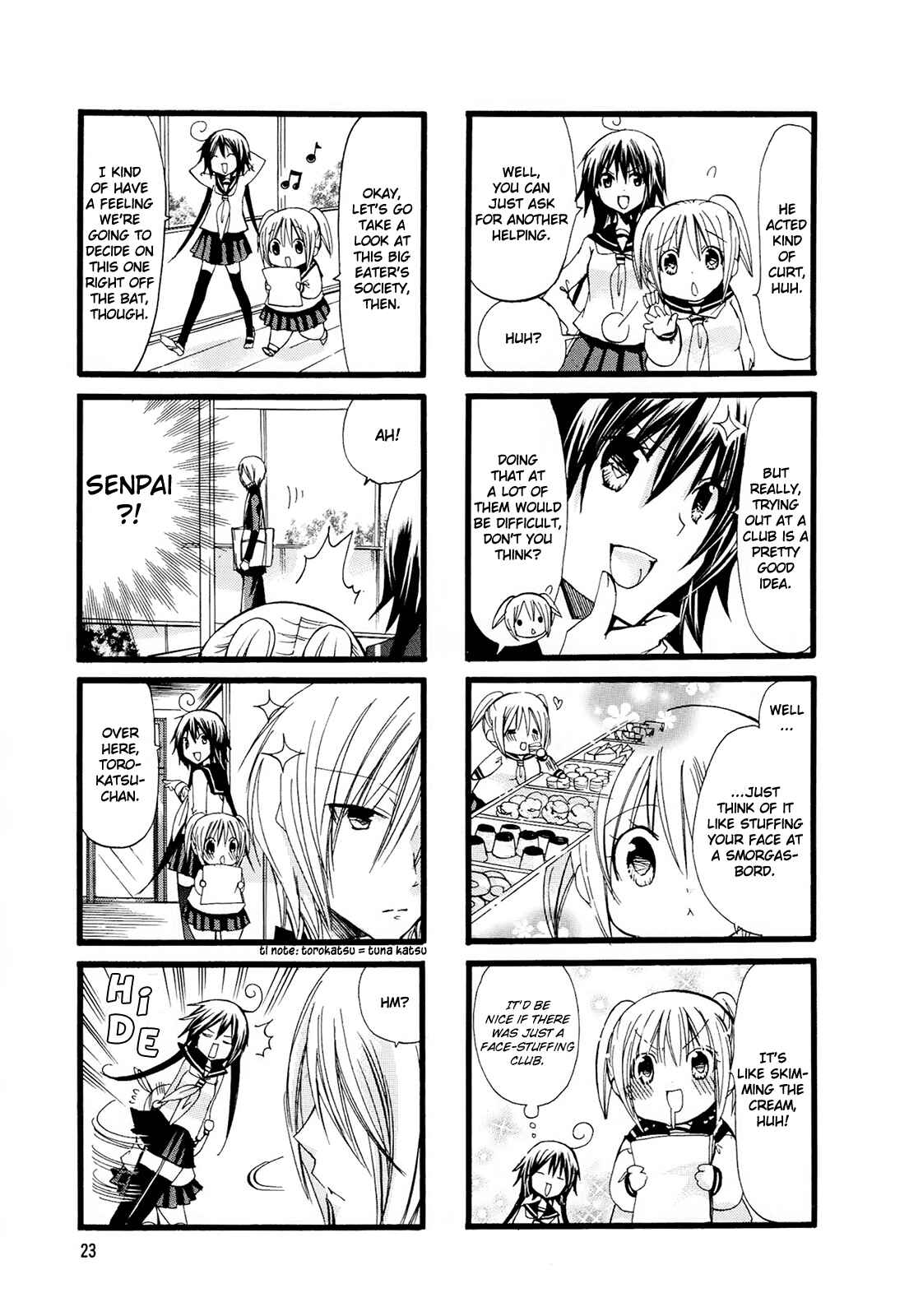 Page 5 Chapter 3 Chubby in the Swimming Club