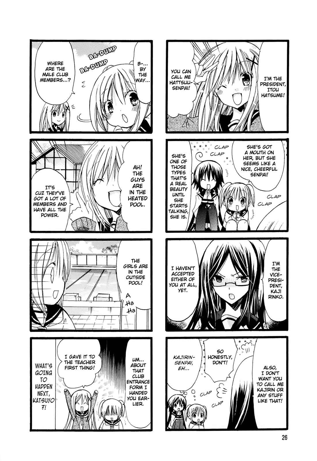 Page 8 Chapter 3 Chubby in the Swimming Club